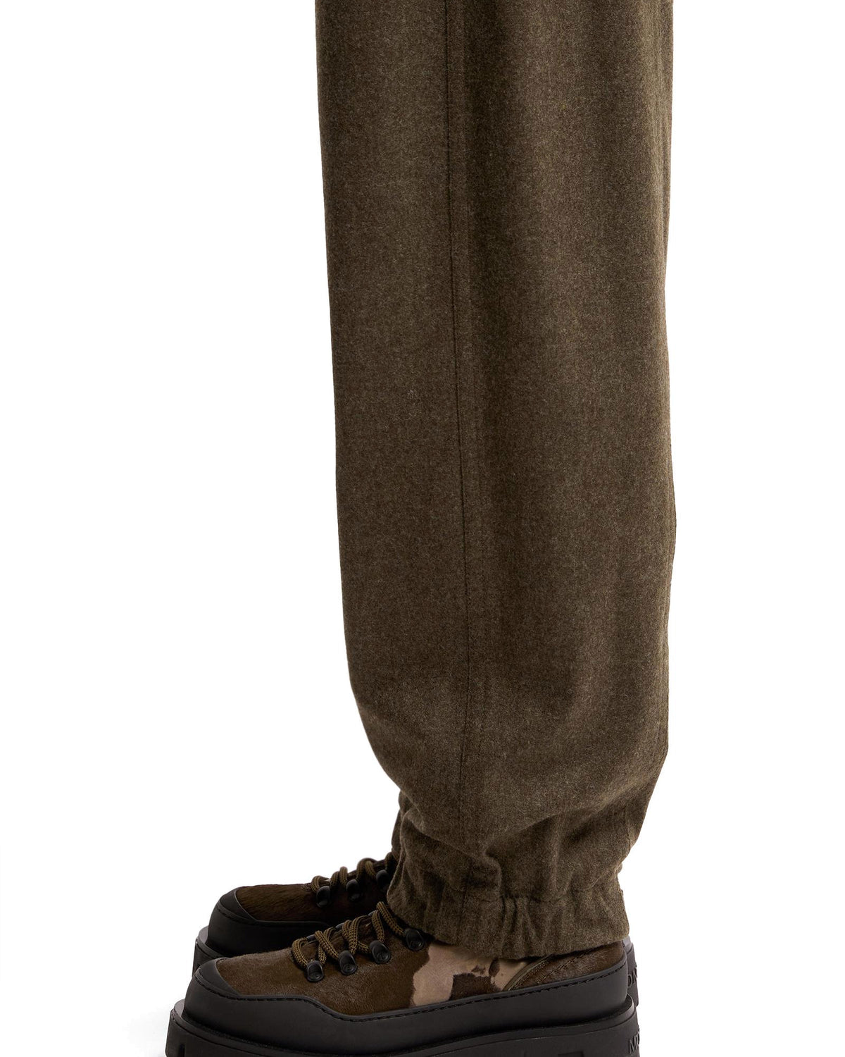 Moncler GRENOBLE Damen-Lodenhose dunkelgrün Bild 3