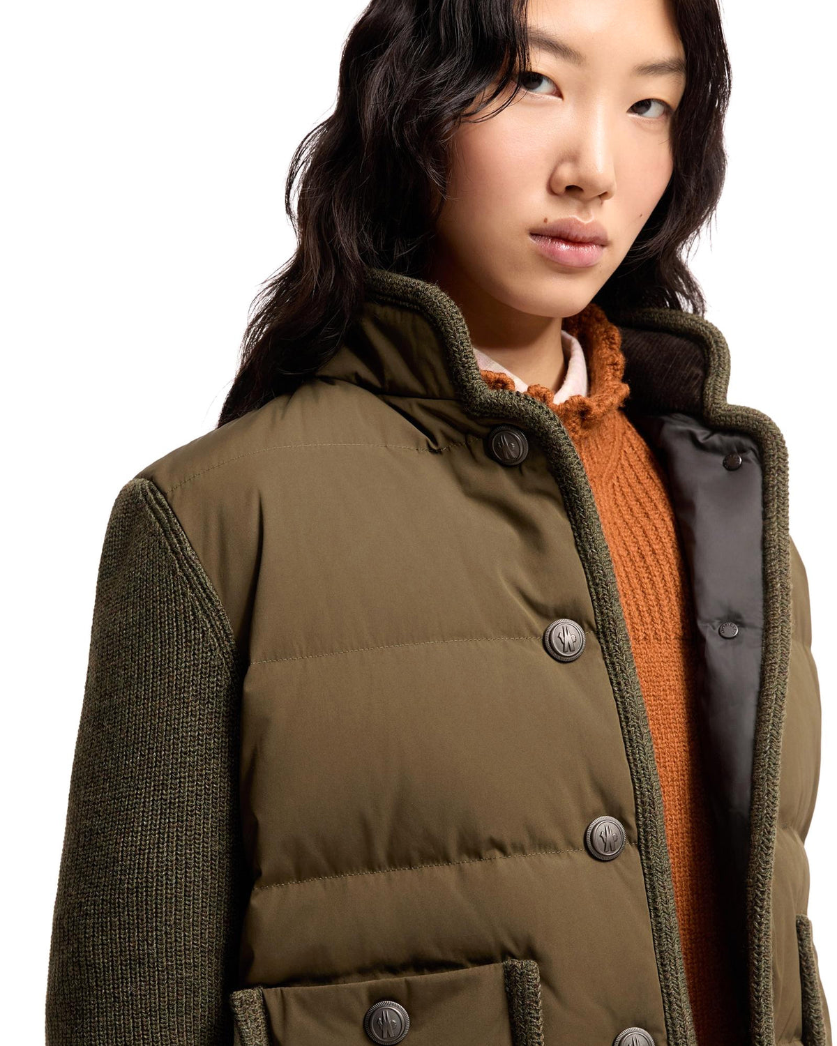 Moncler GRENOBLE Damen-Strickjacke olive Bild 5