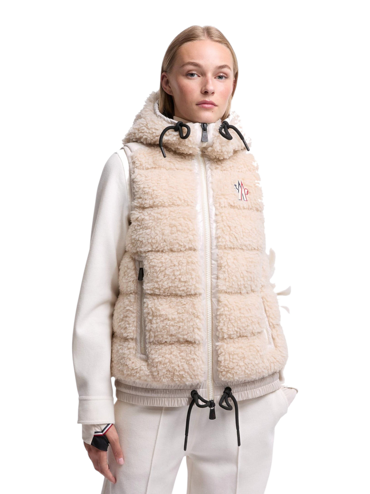 Moncler GRENOBLE Damen-Teddyweste beige Bild 2
