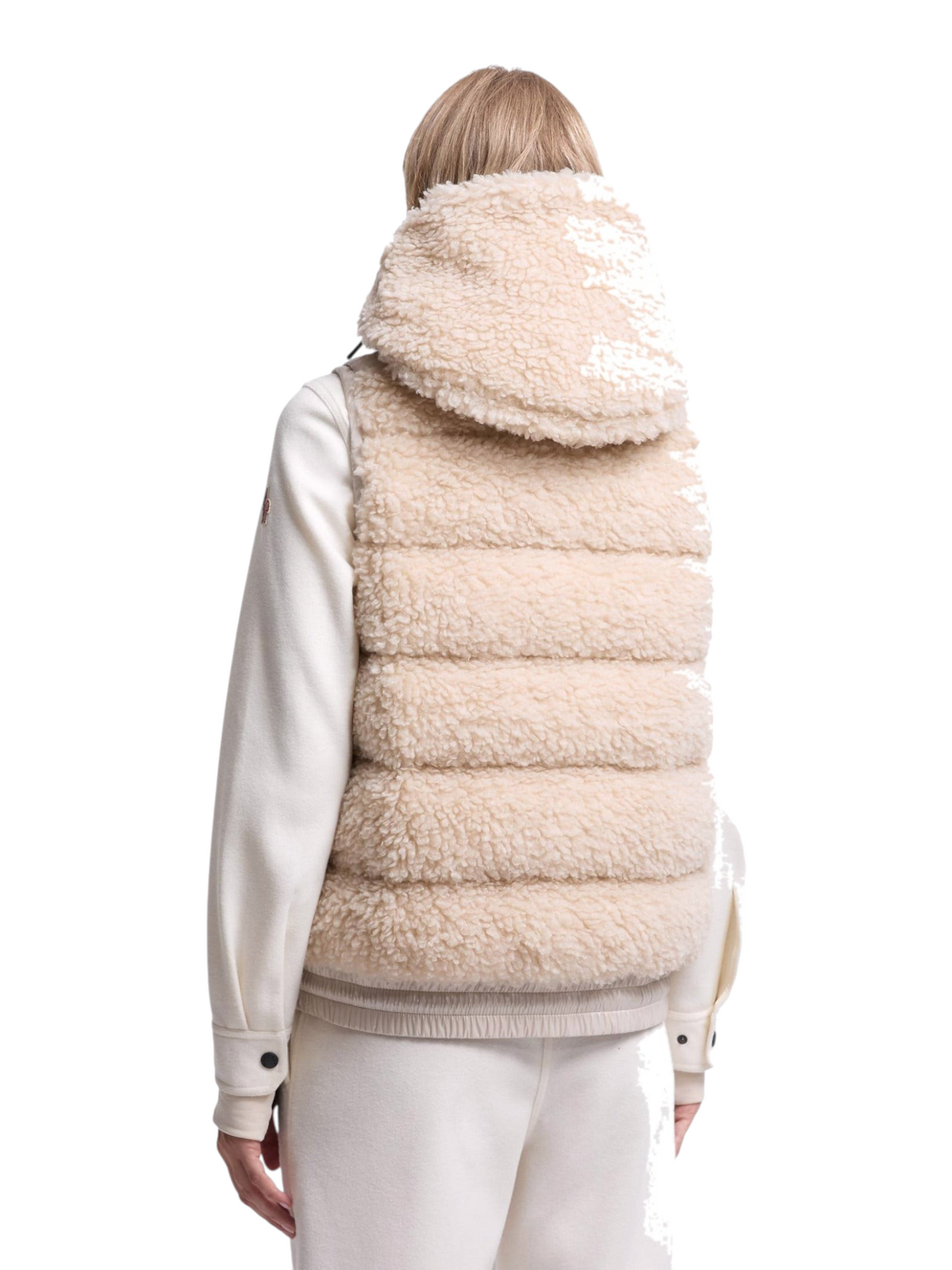 Moncler GRENOBLE Damen-Teddyweste beige Bild 3
