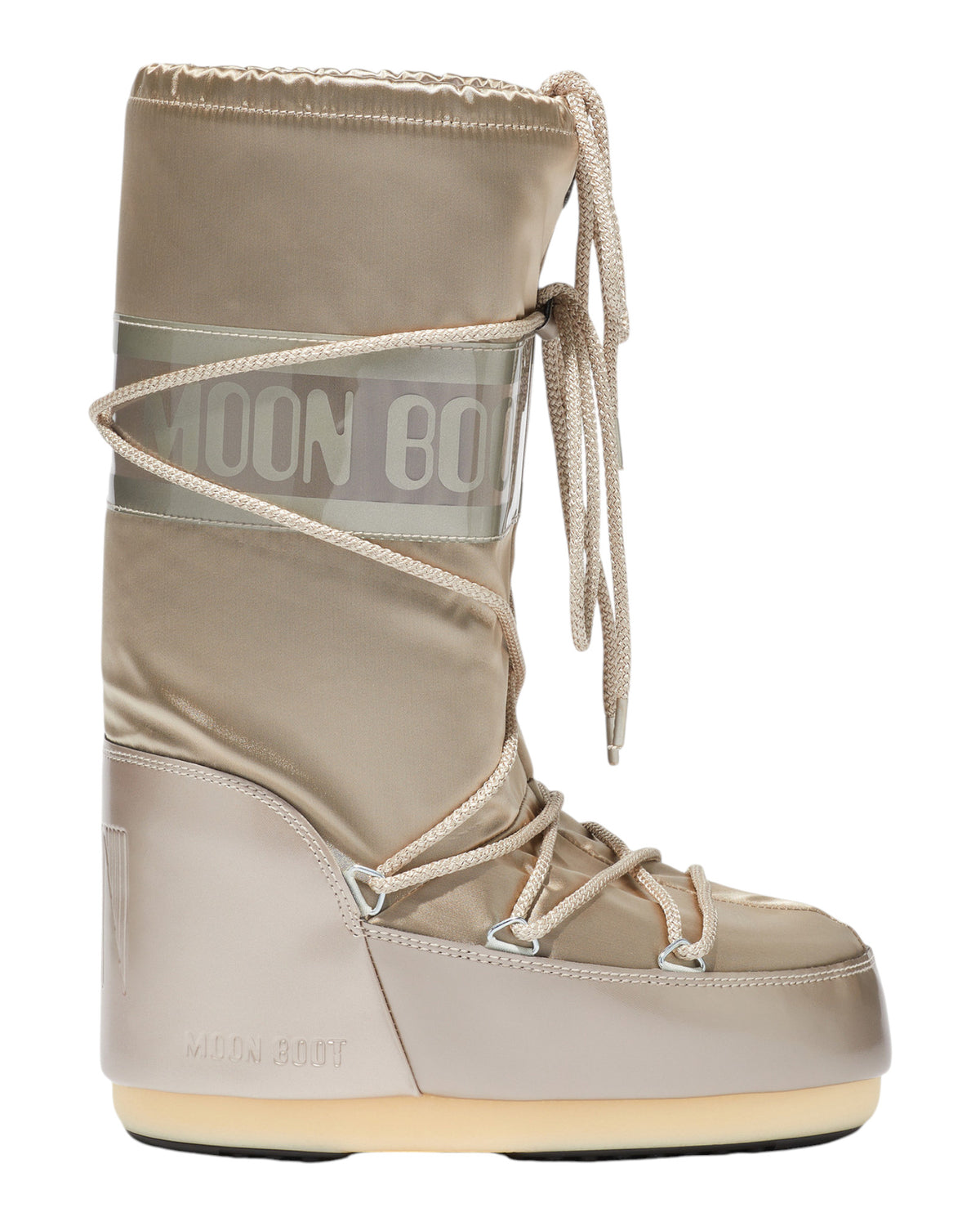 Moon Boot Icon Glance Damen-Winterboots silber Bild 1