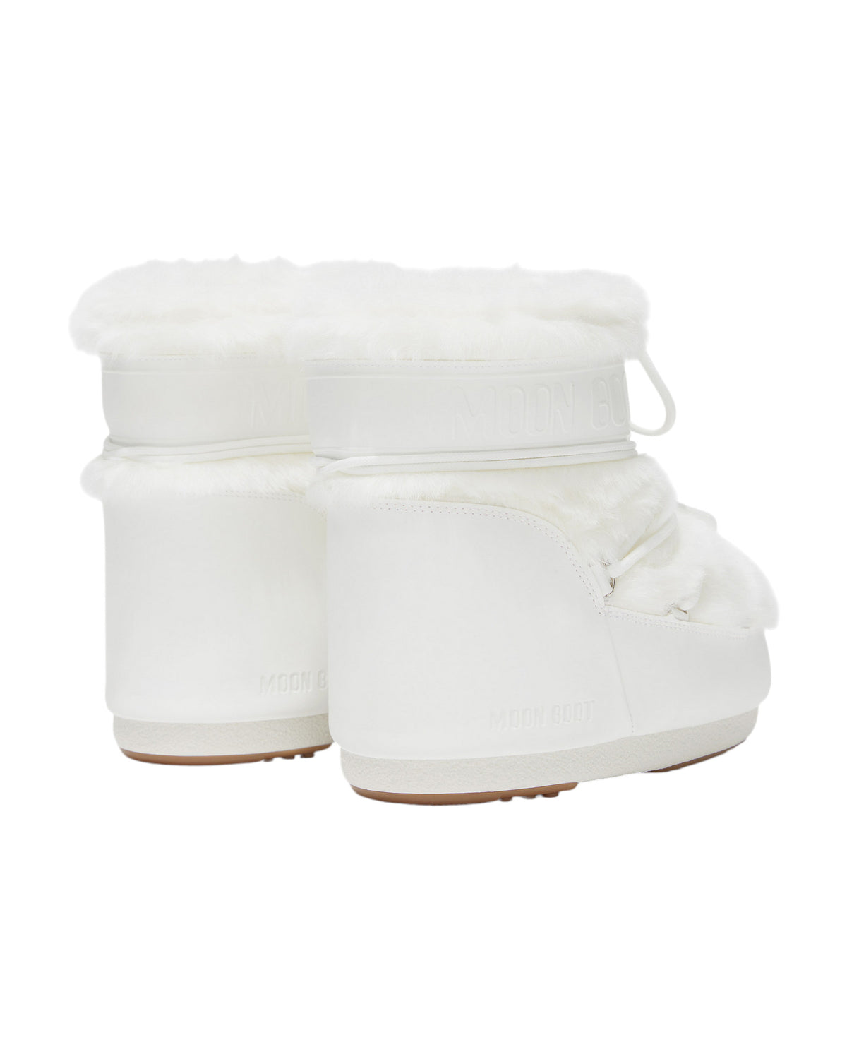 Moon Boot Icon Low Faux Fur Damen-Winterboots weiss Bild 2