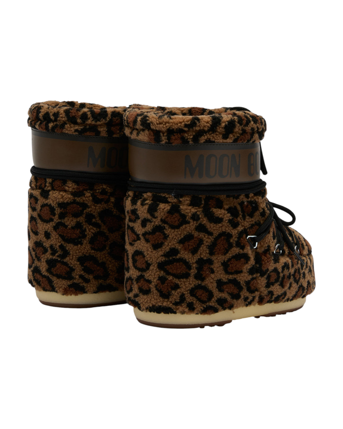 Moon Boot Icon Low Fleece Damen-Winterboots leopard Bild 2