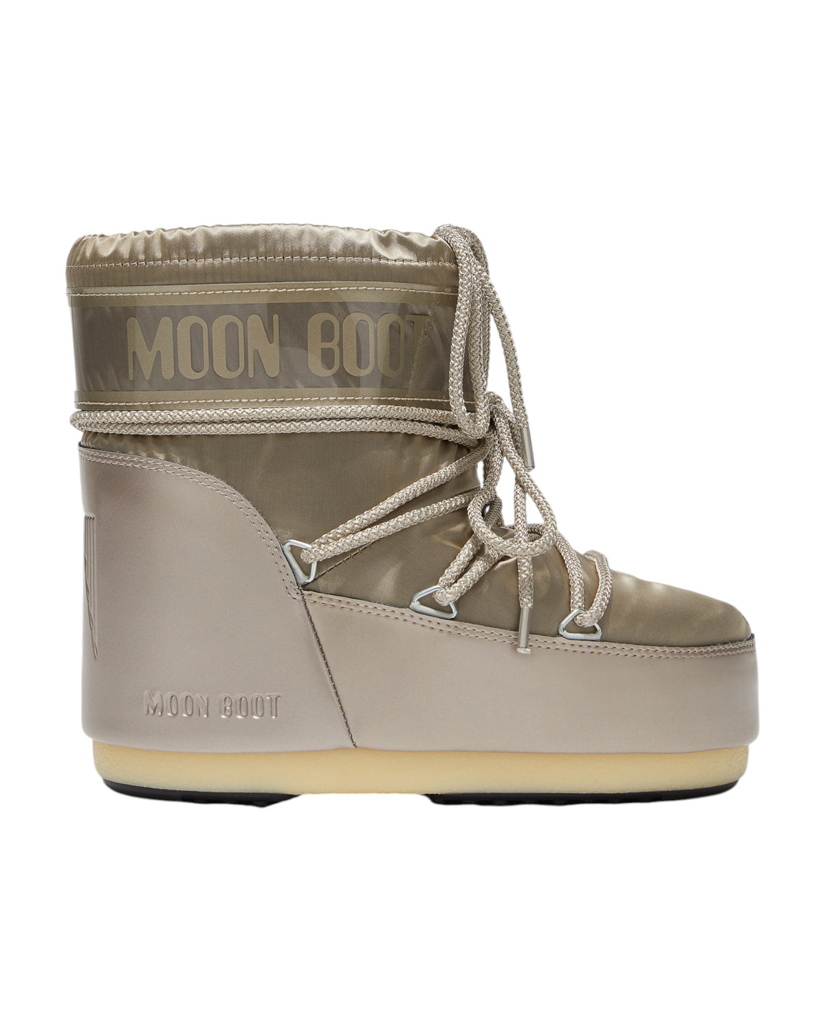 Moon Boot Icon Low Glance Winterboot Damen silber - Moon Boot - MEINFREUDENHAUS