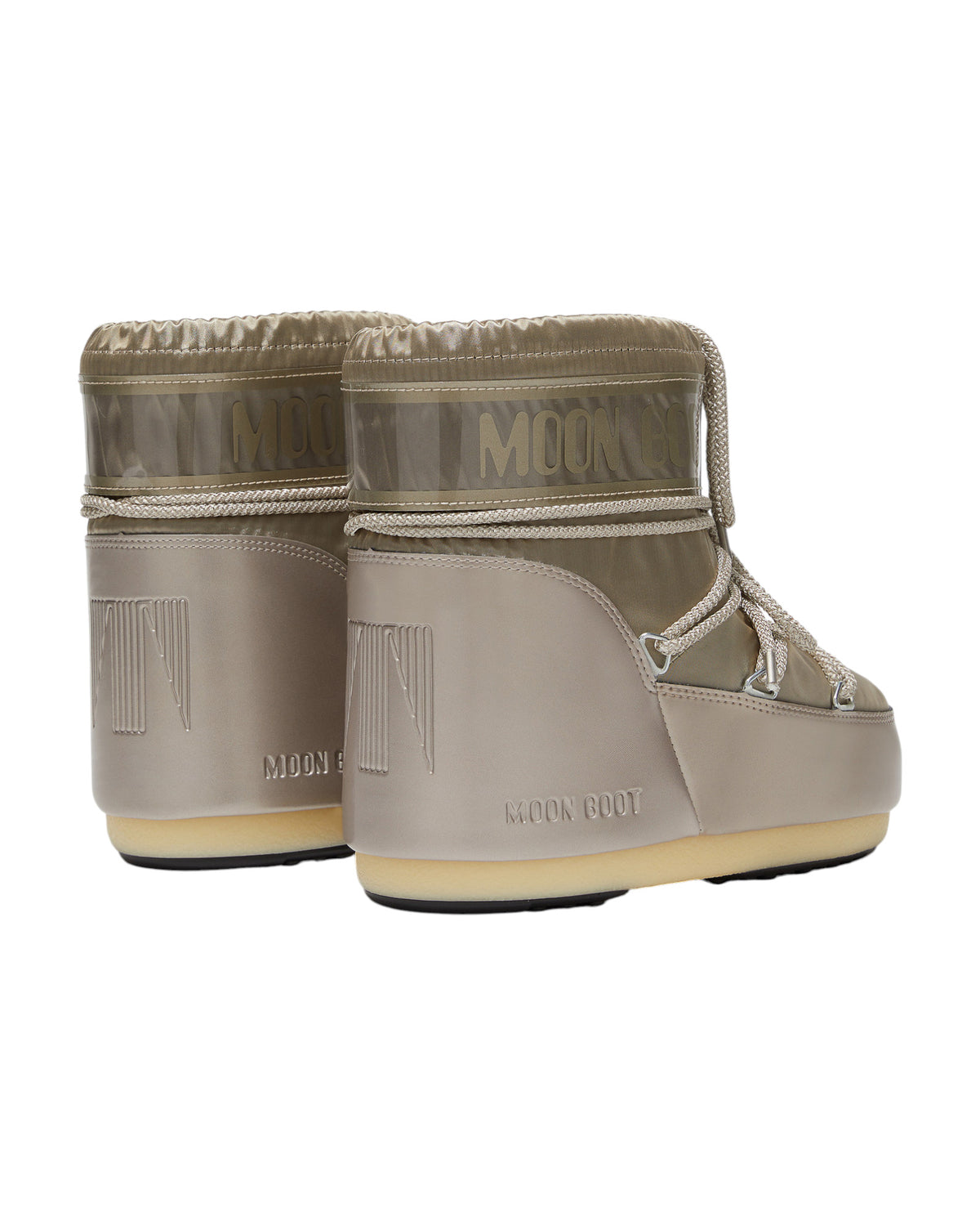Moon Boot Icon Low Glance Winterboot Damen silber - Moon Boot - MEINFREUDENHAUS