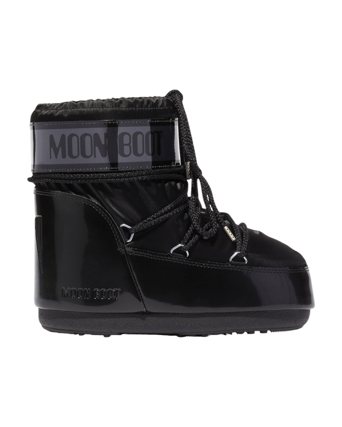Moon Boot Icon Low Glance Winterboot Damen silber - Moon Boot - MEINFREUDENHAUS