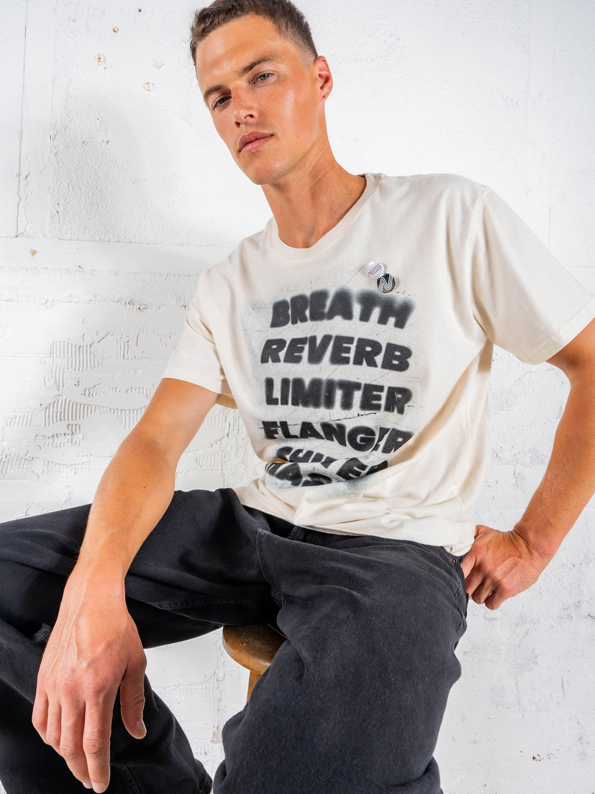 T-Shirt Trucker Breath Off-White Bild 4