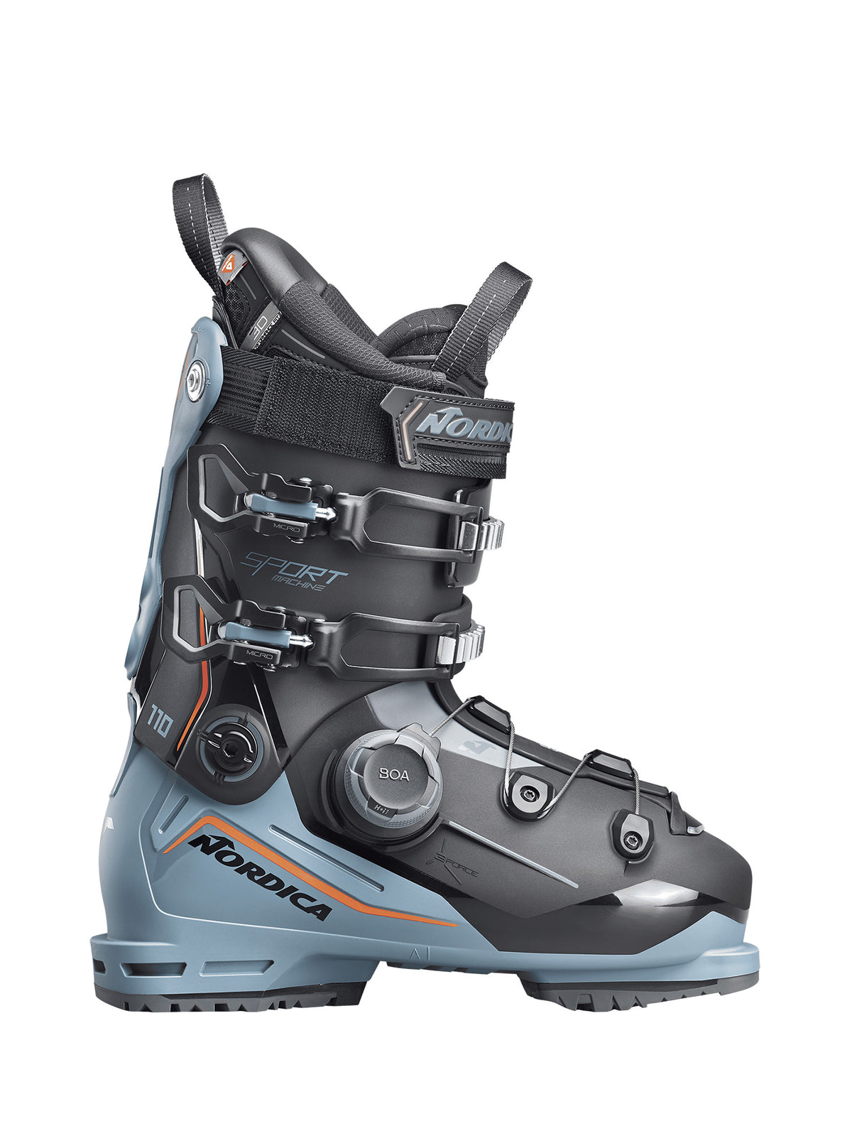 Nordica SPORTMACHINE 3 110 BOA GW Herren-Skischuhe schwarz/blau Bild 1