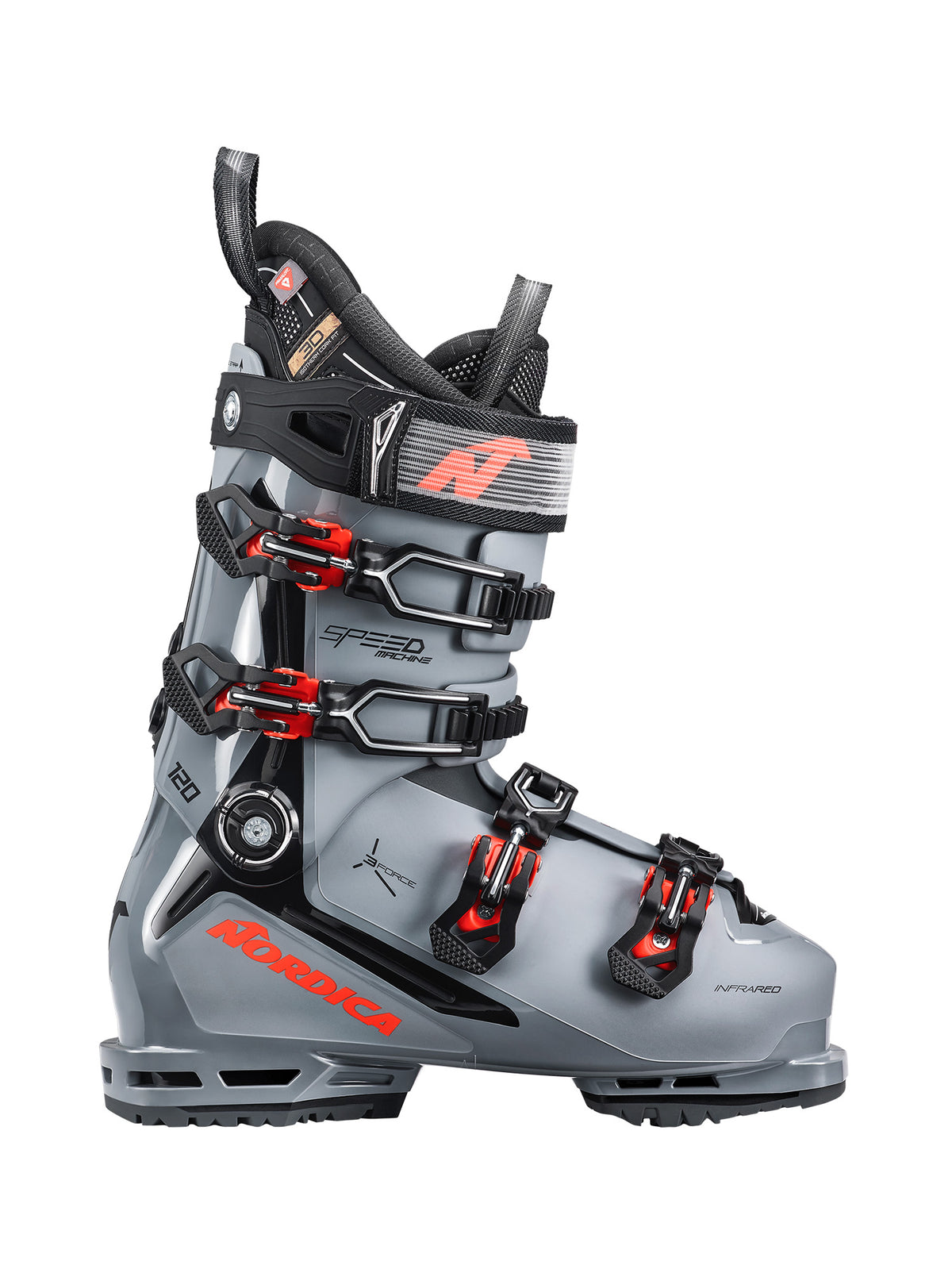 Nordica Speedmachine 3 120 Skischuhe Herren schwarz/grau schwarz/grau Bild 1