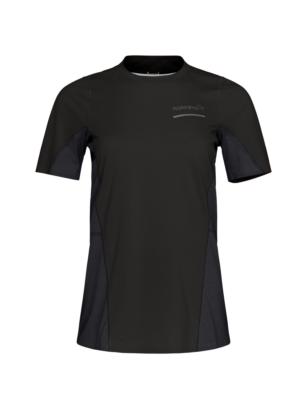 Norrona senja equaliser T-Shirt Damen schwarz schwarz Bild 1