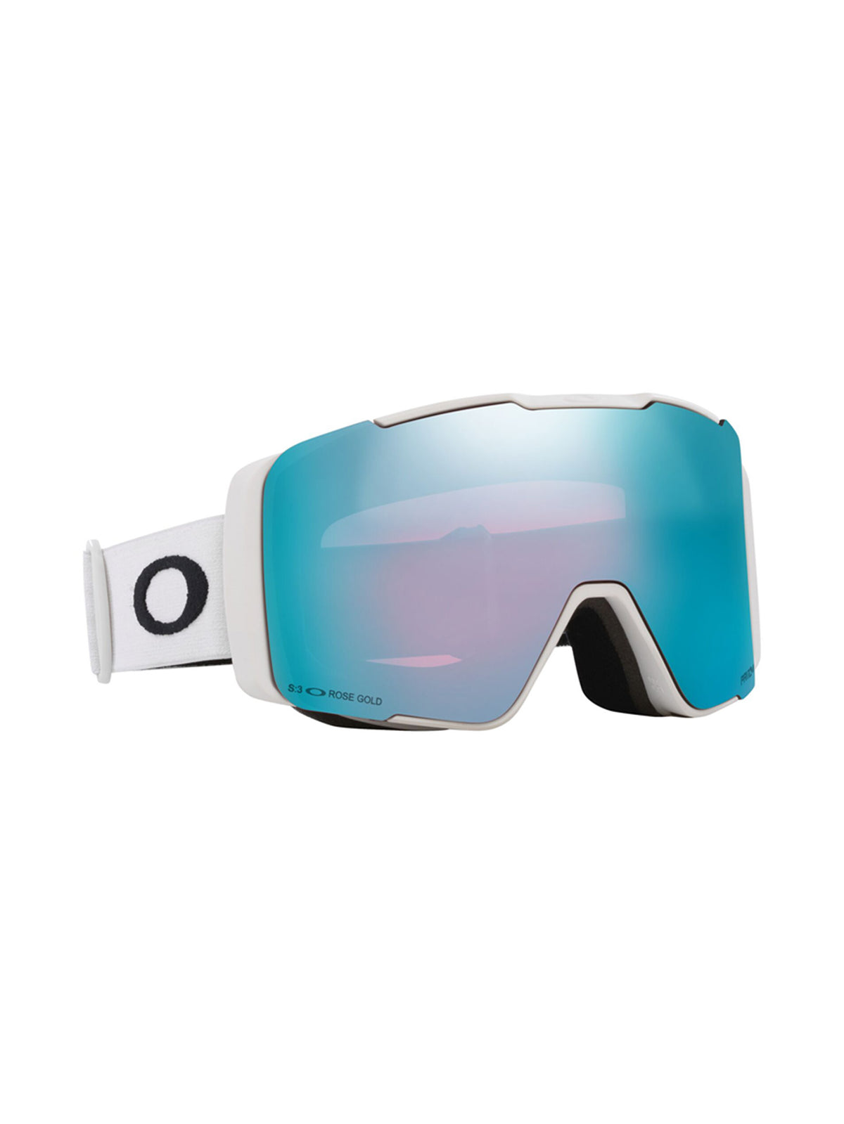 Oakley Line Miner Pro M Skibrille Herren weiss/hellblau weiss Bild 6
