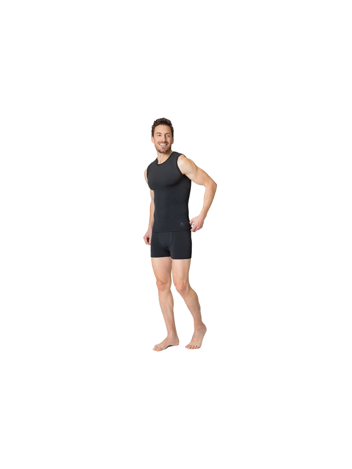 Odlo Performance Light Eco Skiunterwäsche Herren schwarz schwarz Bild 2