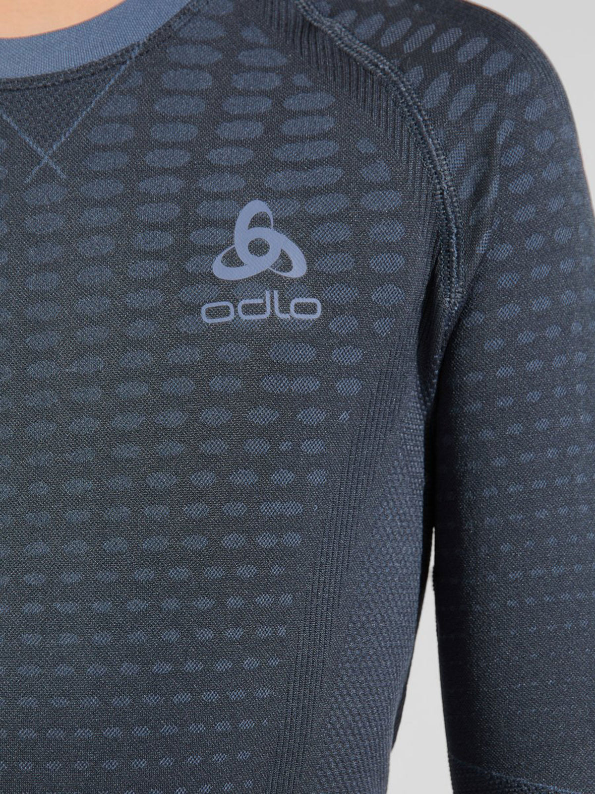 Odlo Performance Warm Kids Base Layer Skiunterwäsche Kinder dunkelblau dunkelblau Bild 7