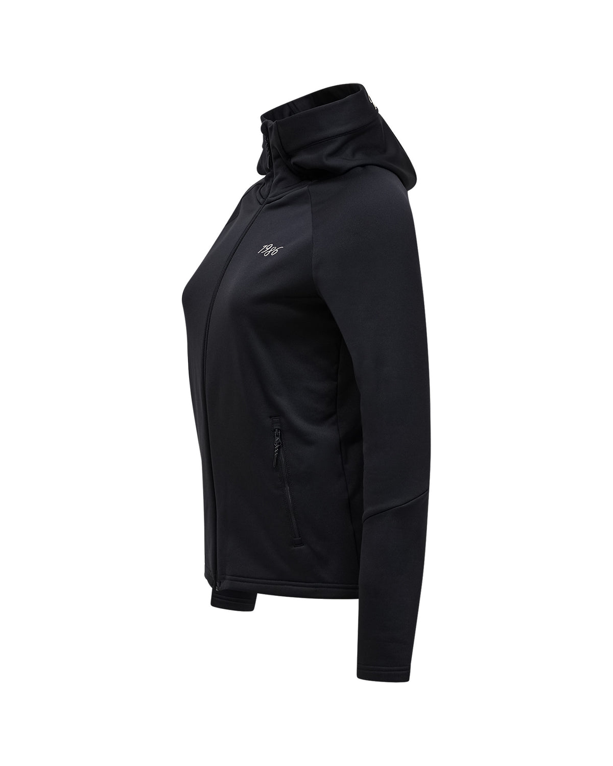 Peak Performance 40Y Rider Zip Hood Damen-Fleecejacke BLACK Bild 3