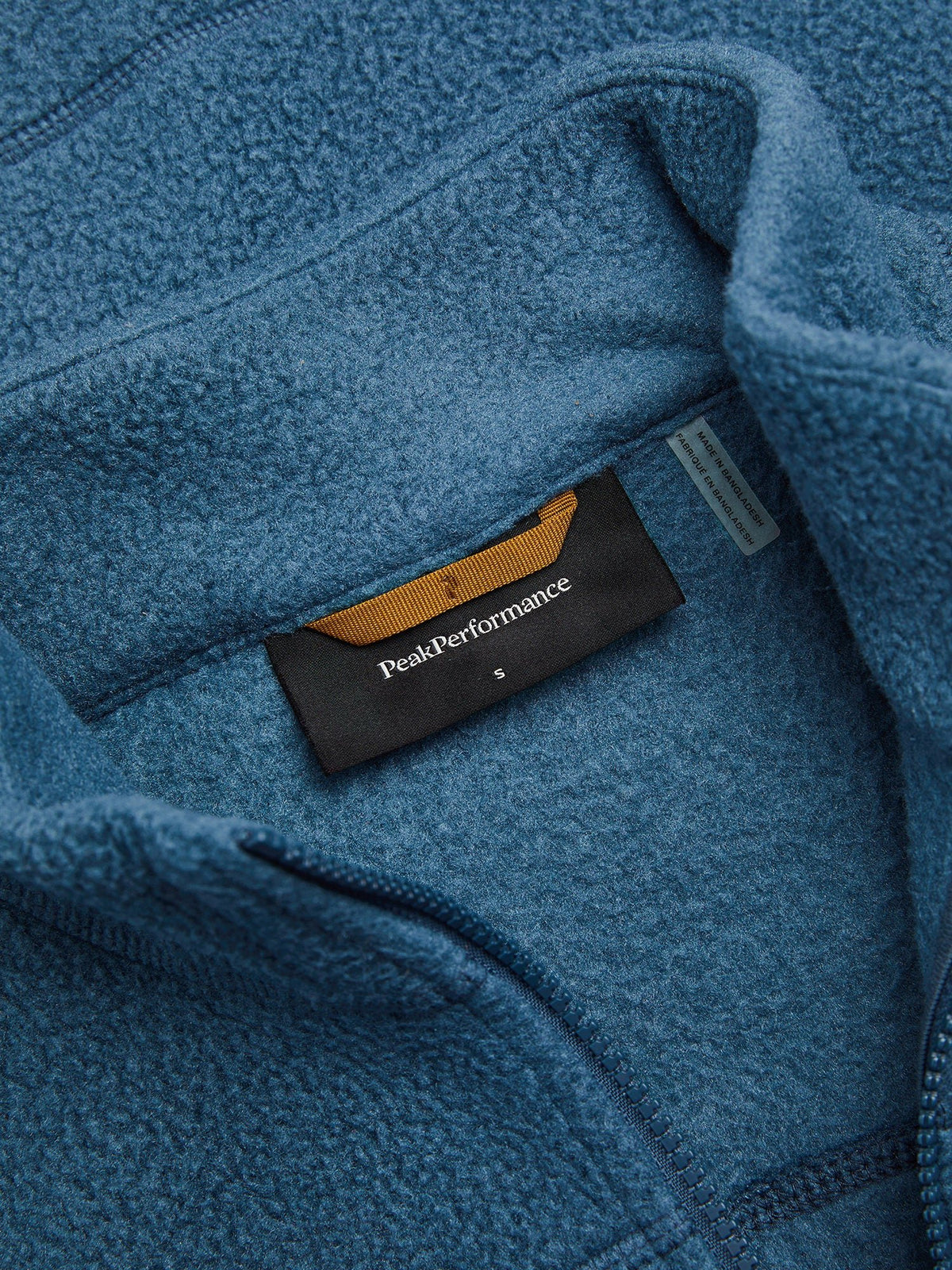 Peak Performance Fleece Half Zip Baselayer Damen blau blau Bild 3
