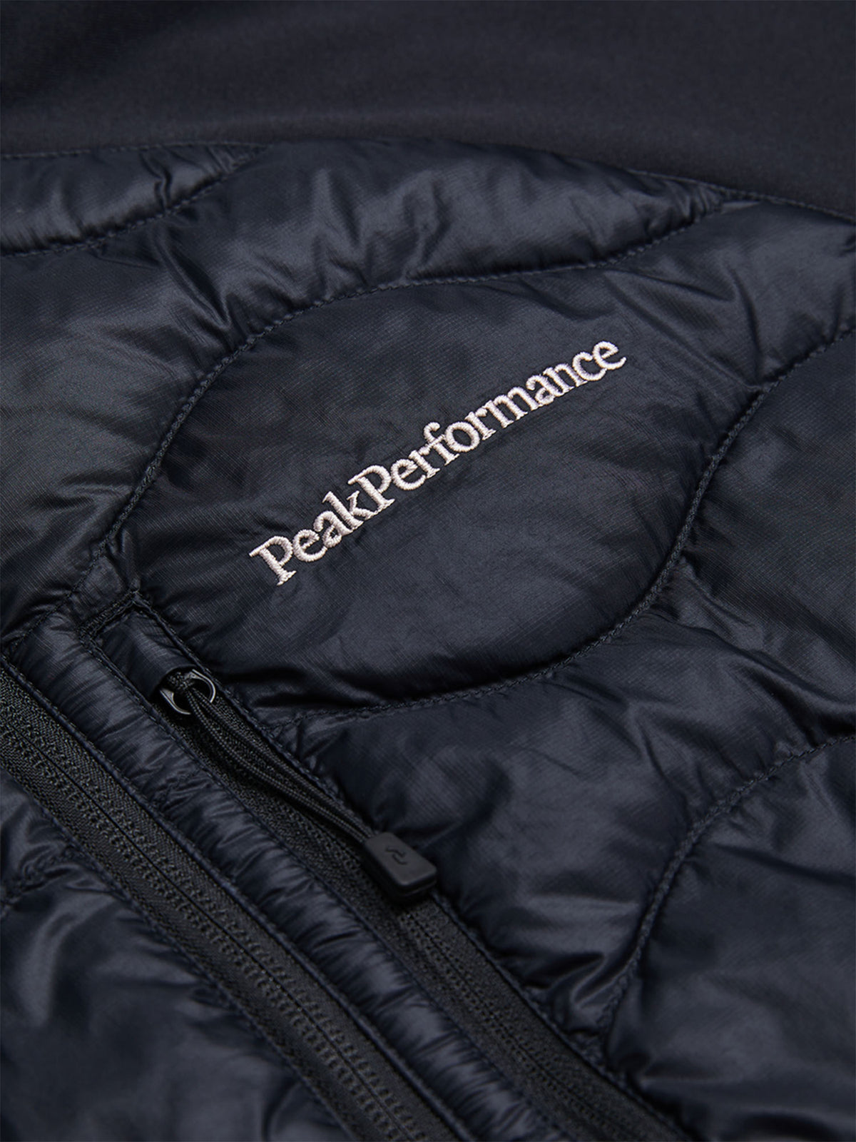 Peak Performance Helium Down Hybrid Hood Herren-Midlayer schwarz Bild 3