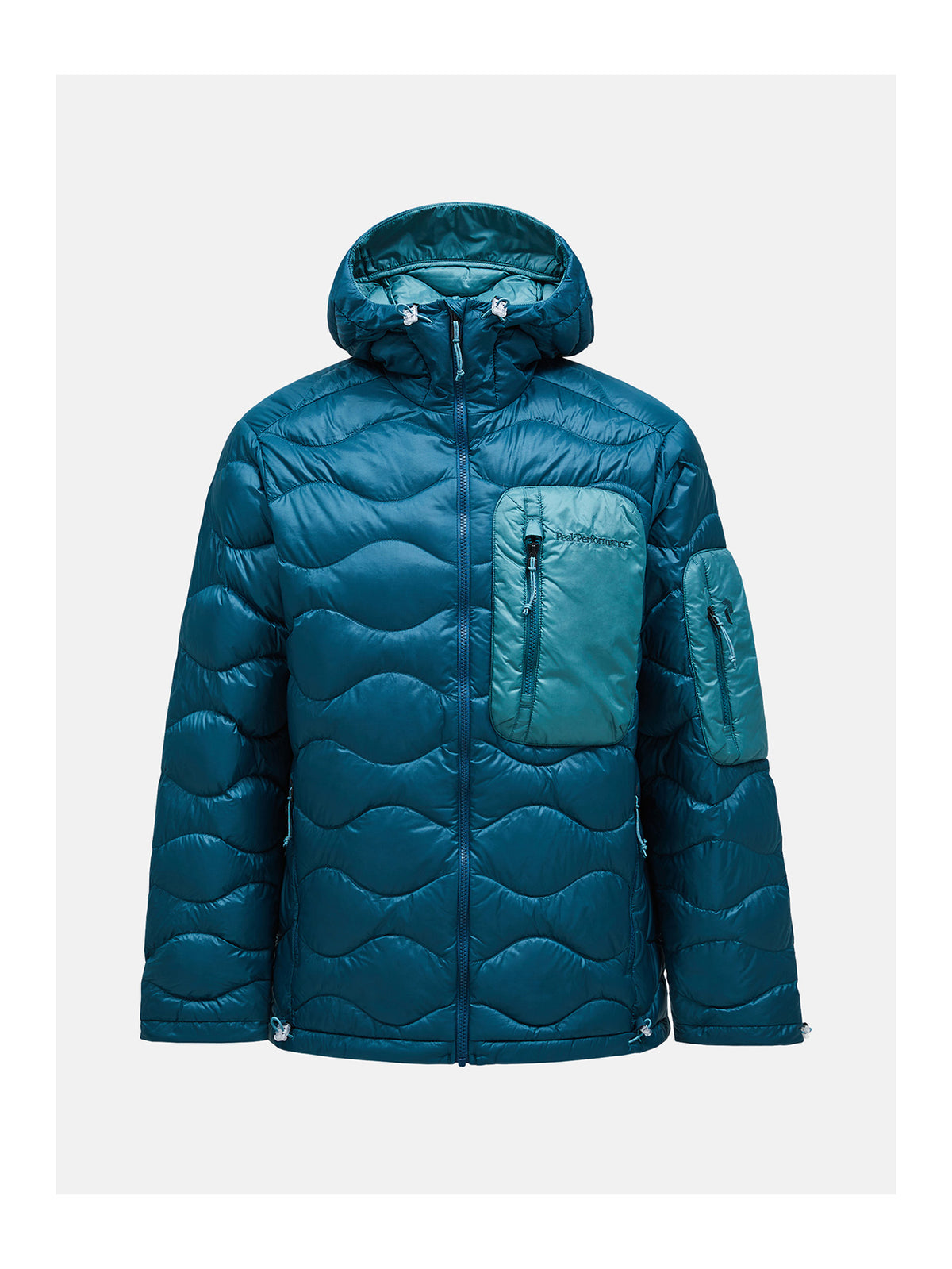 Peak Performance Helium Utility Down Hood Herren-Daunenjacke schwarz/weiss Bild 7