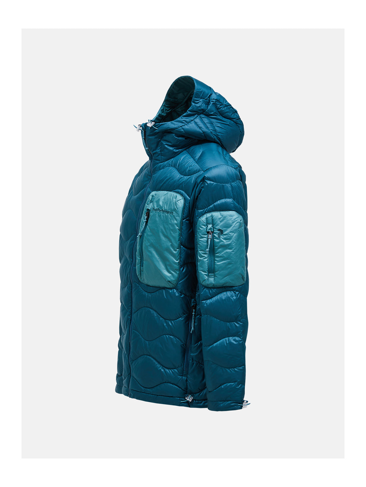 Peak Performance Helium Utility Down Hood Herren-Daunenjacke schwarz/weiss Bild 8