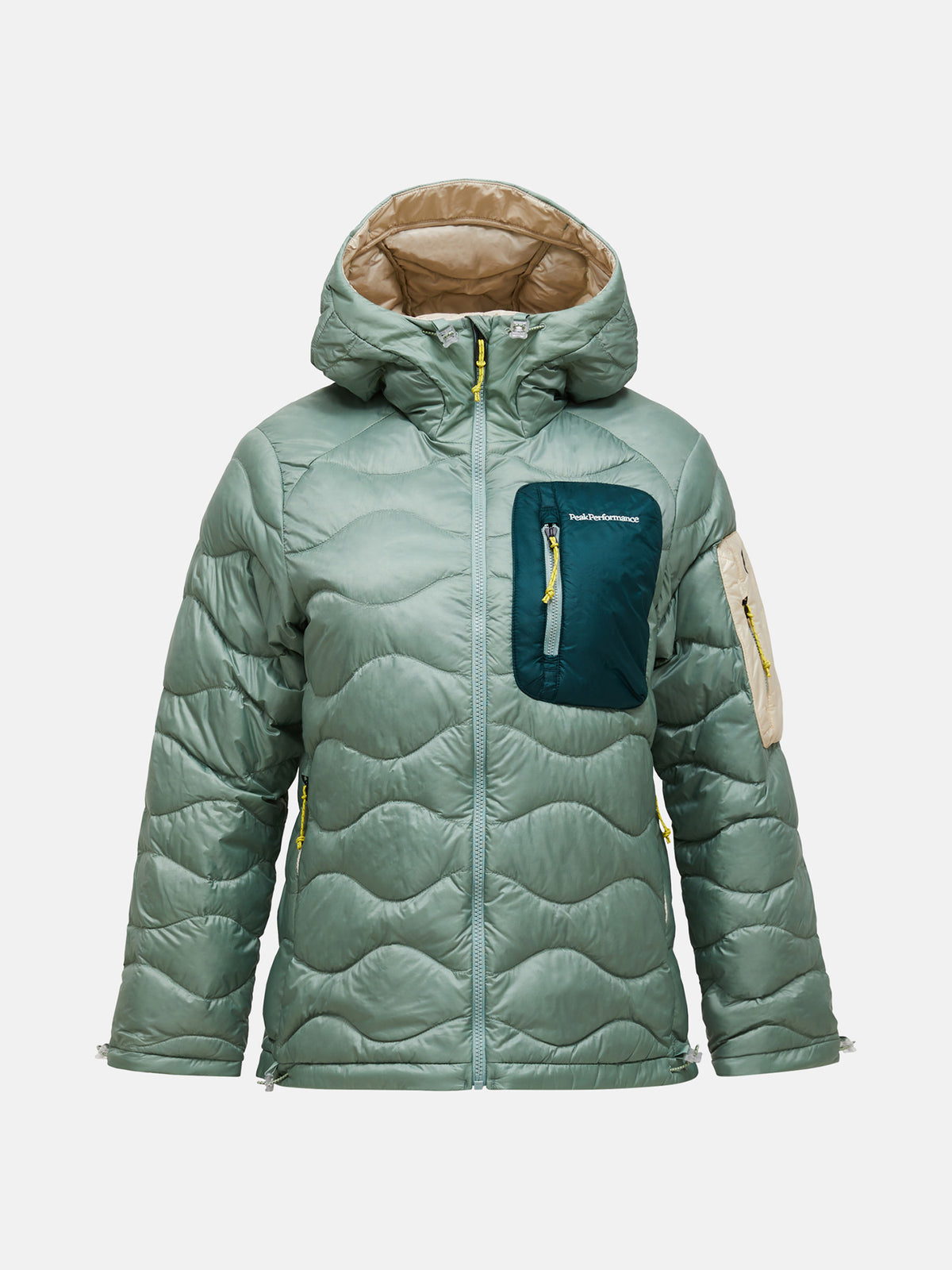 Peak Performance Helium Utility Down Midlayer Damen beige beige Bild 19