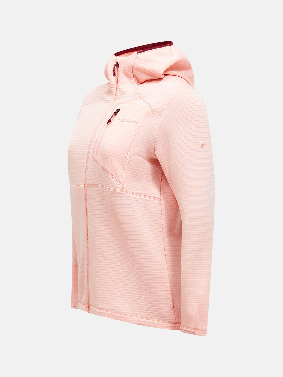 Peak Performance Trail Polartec Zip Hood Baselayer Damen beige beige Bild 10