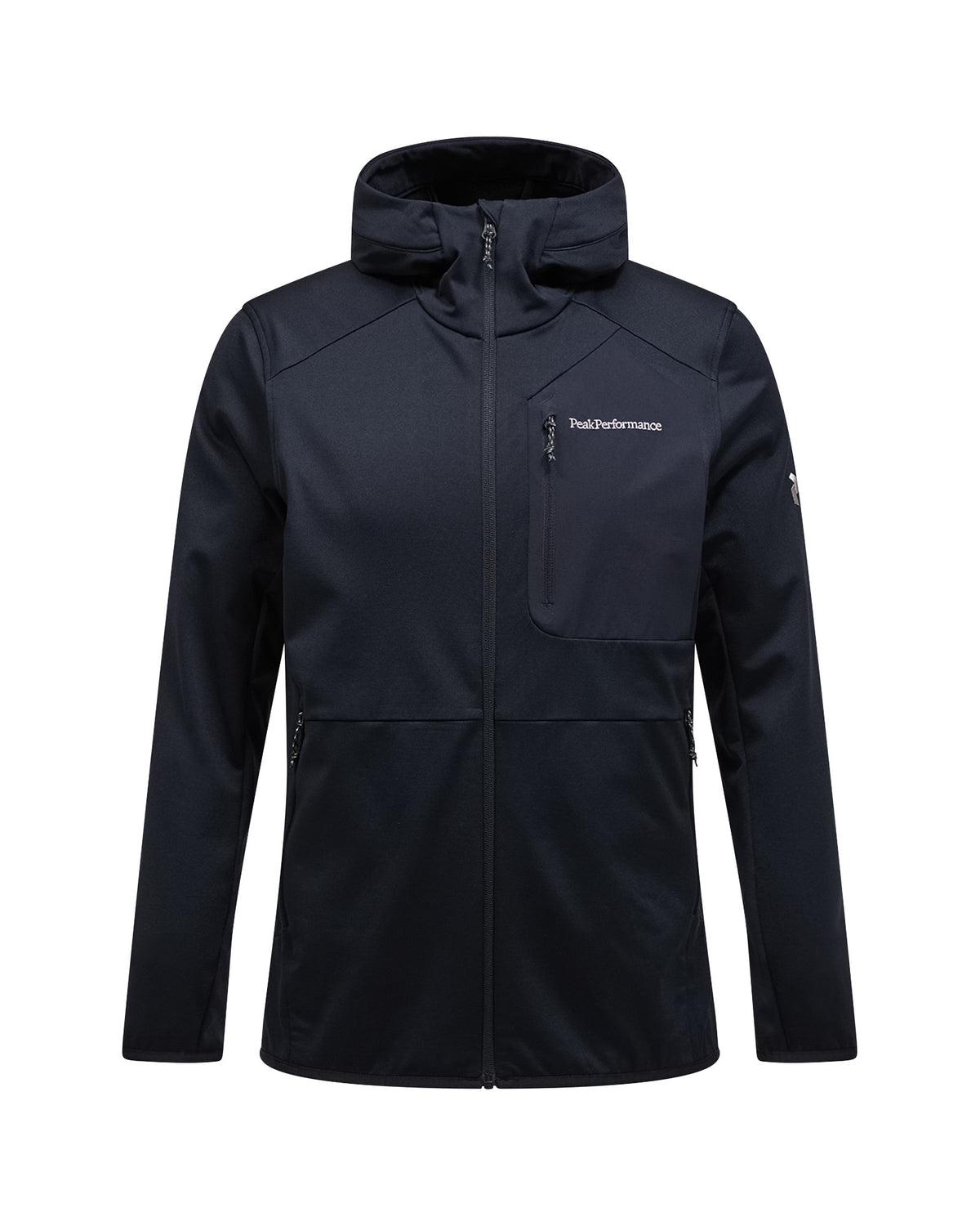 Peak Performance Utility Light Zip Hood Herren-Fleecejacke schwarz Bild 1