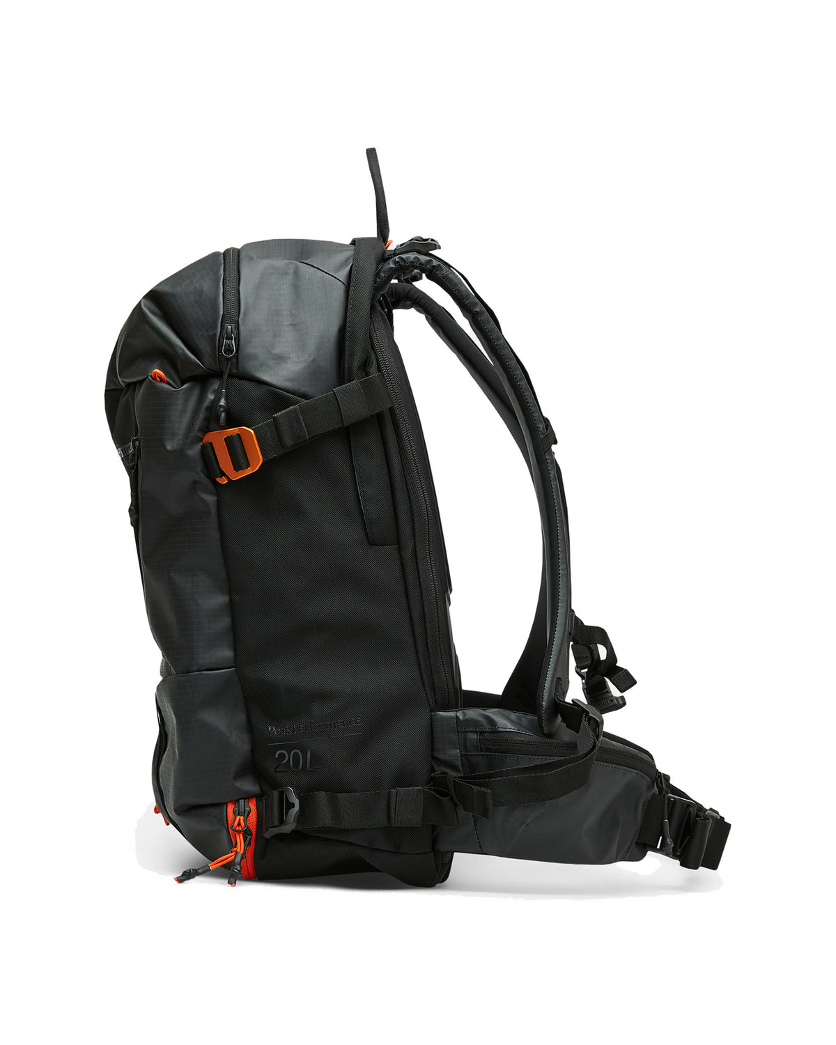 Peak Performance Vertical 20L Skirucksack schwarz/orange Bild 3
