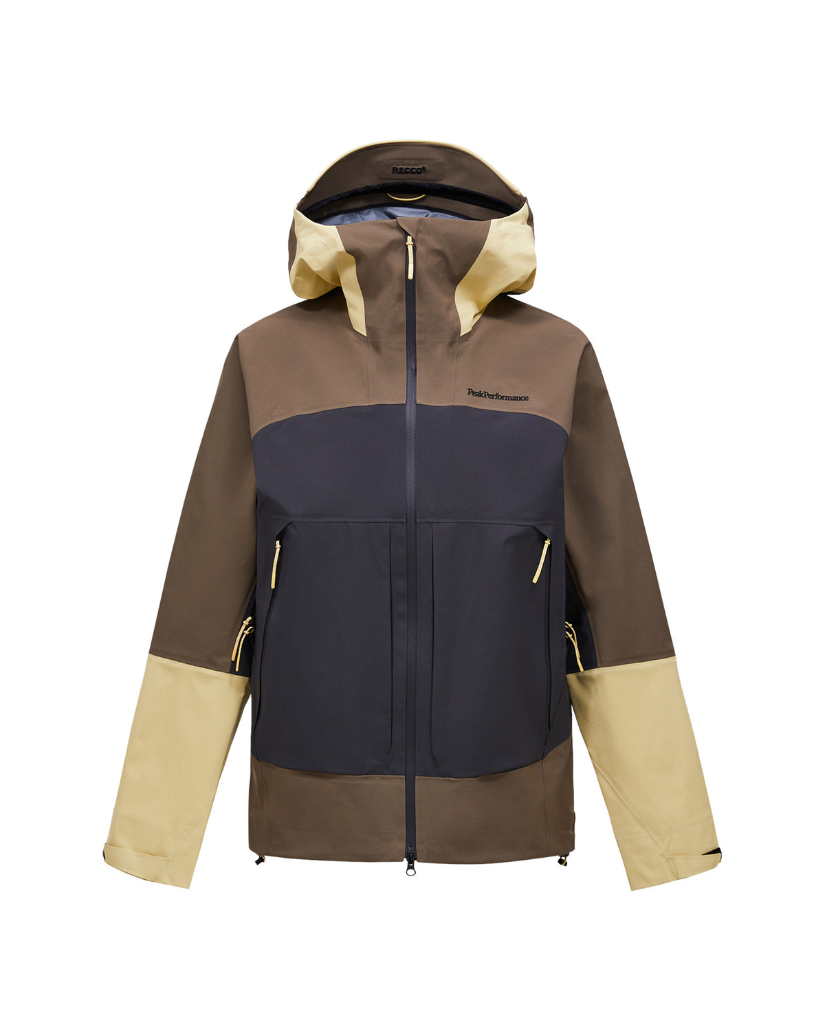 Peak Performance Vislight Gore-Tex C-Knit Herren-Shelljacke dunkelblau/hellblau Bild 4