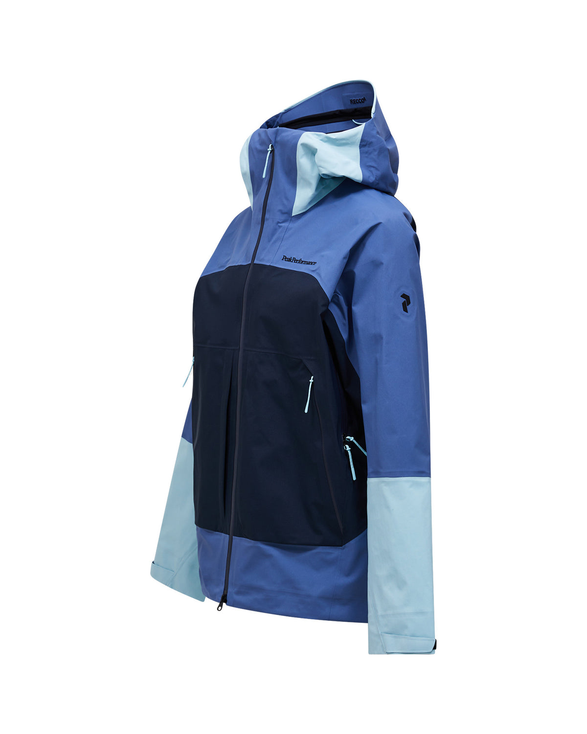 Peak Performance Vislight Gore-Tex C-Knit Herren-Shelljacke dunkelblau/hellblau Bild 3