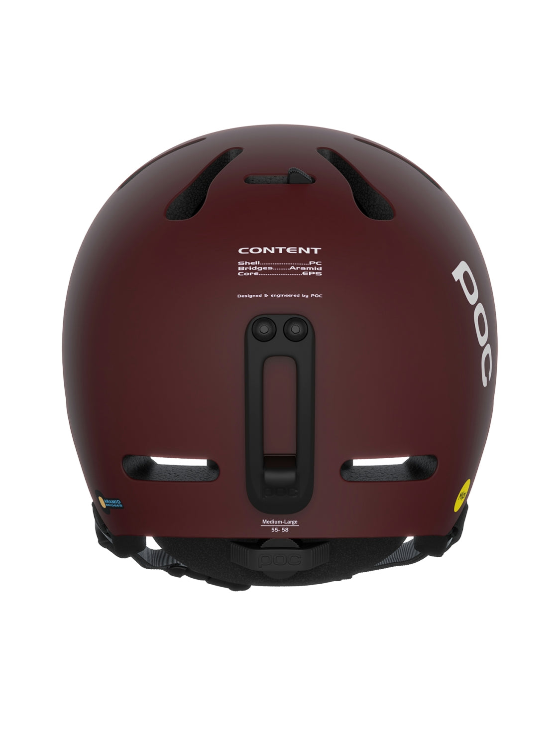 Poc Fornix MIPS Skihelm Unisex weiss - Poc - MEINFREUDENHAUS