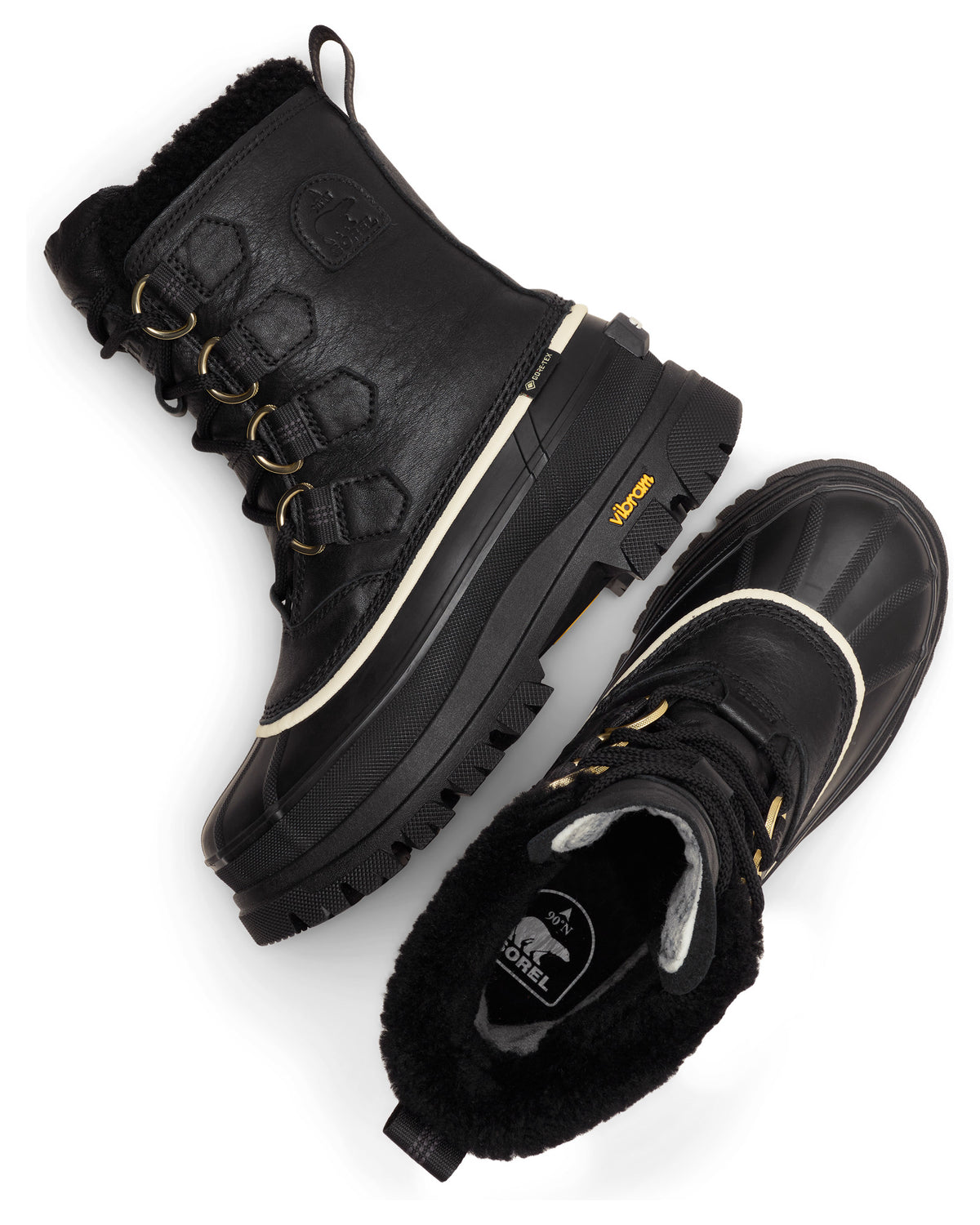 Sorel CARIBOU HORIZON GTX Damenwinterstiefel schwarz/braun Bild 11