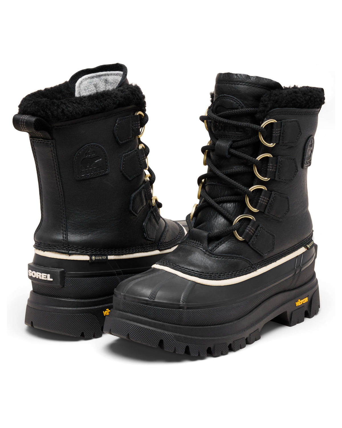 Sorel CARIBOU HORIZON GTX Damenwinterstiefel schwarz/braun Bild 2