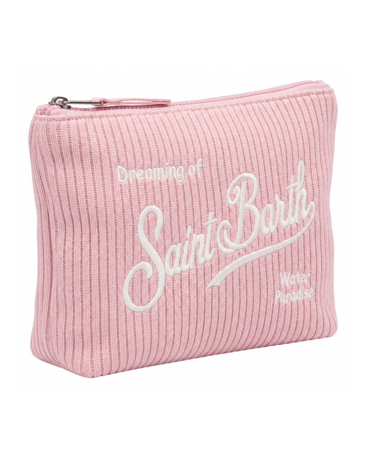 St. Barth Aline Pochette Damen-Pochette Rippstrick Altrosa Bild 2