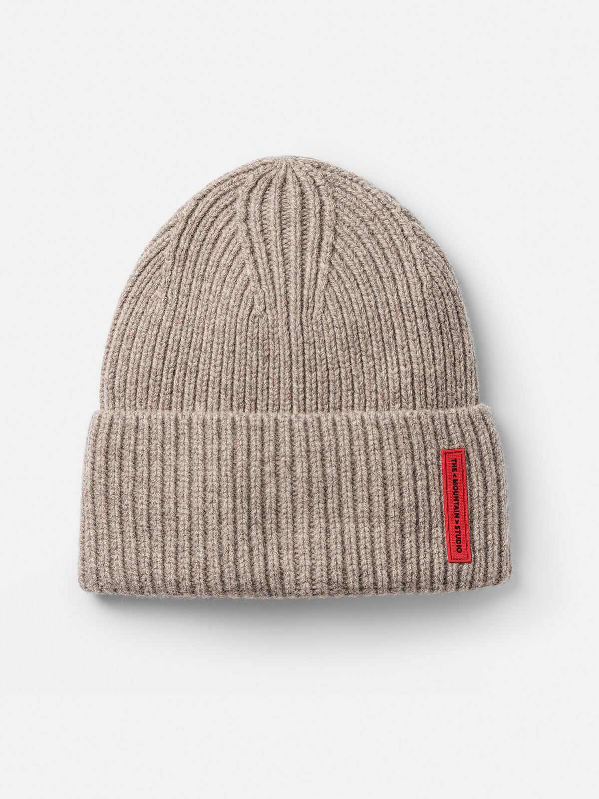 The Mountain Studio C-12 Are Unisex-Wollmütze – Almond Milk Off-White Bild 4