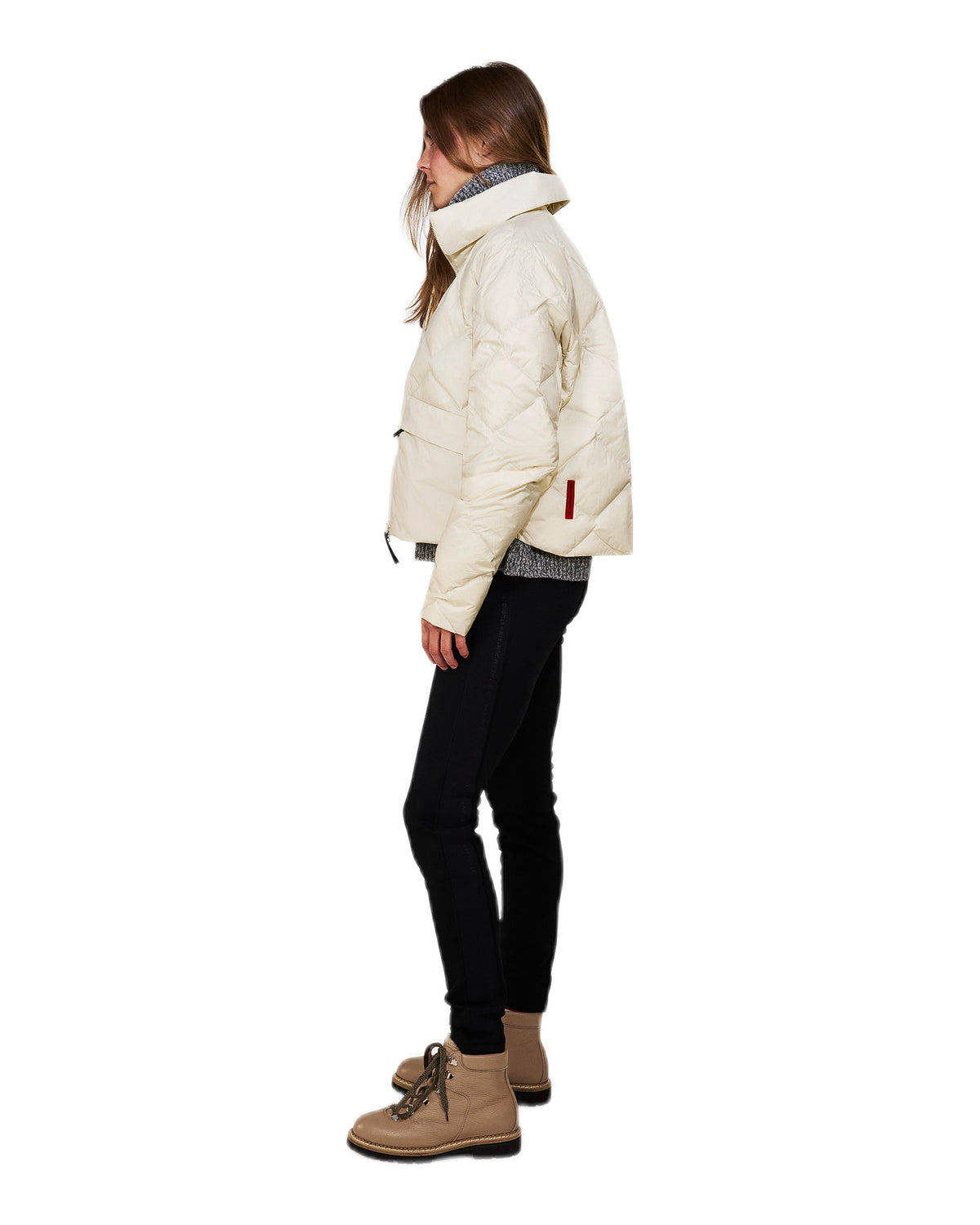 The Mountain Studio D-14 WUL Damen-Daunenjacke – Delicioso Brown braun Bild 12
