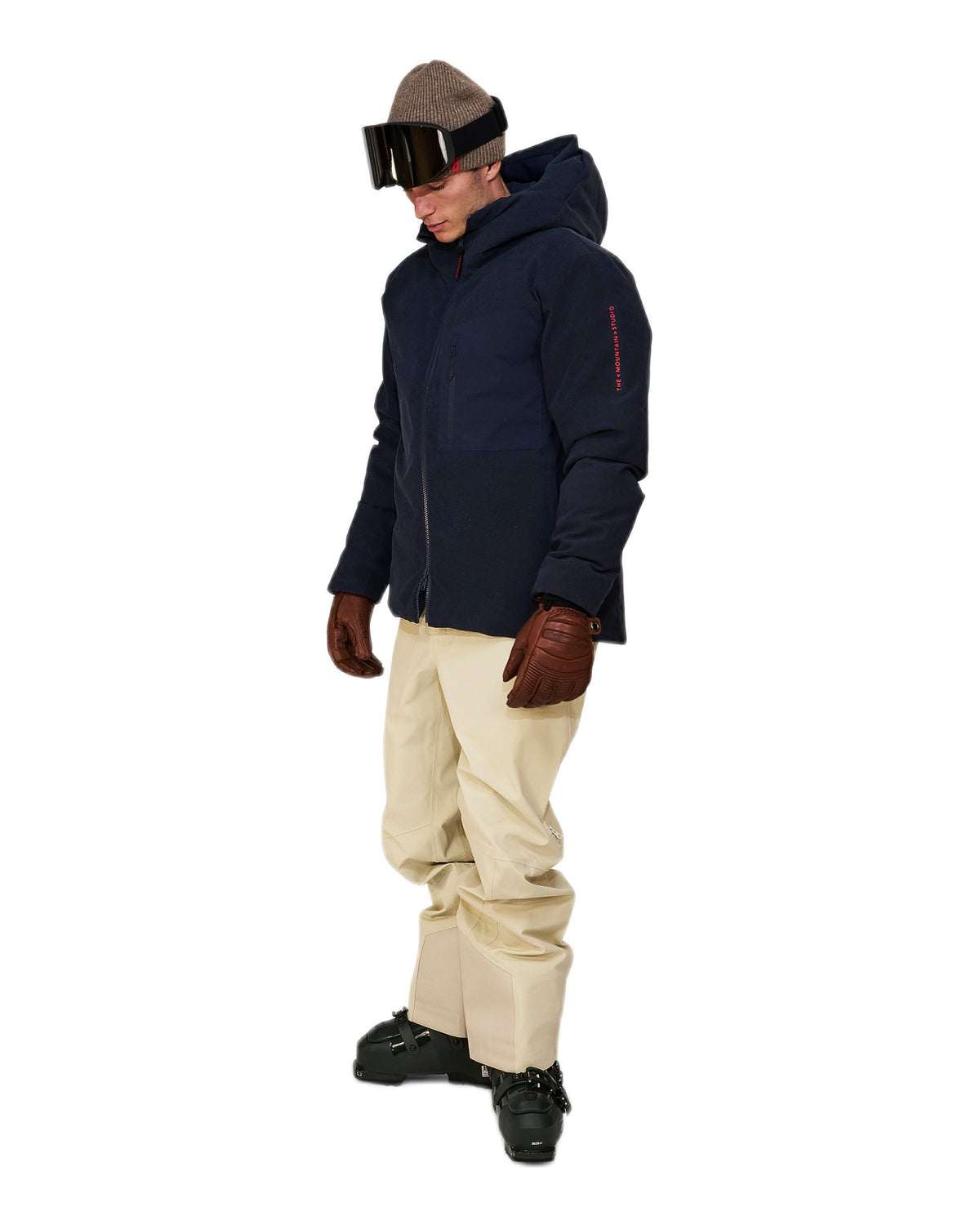 The Mountain Studio D-1 RC Herren-Daunenjacke – Delicioso Brown braun Bild 14