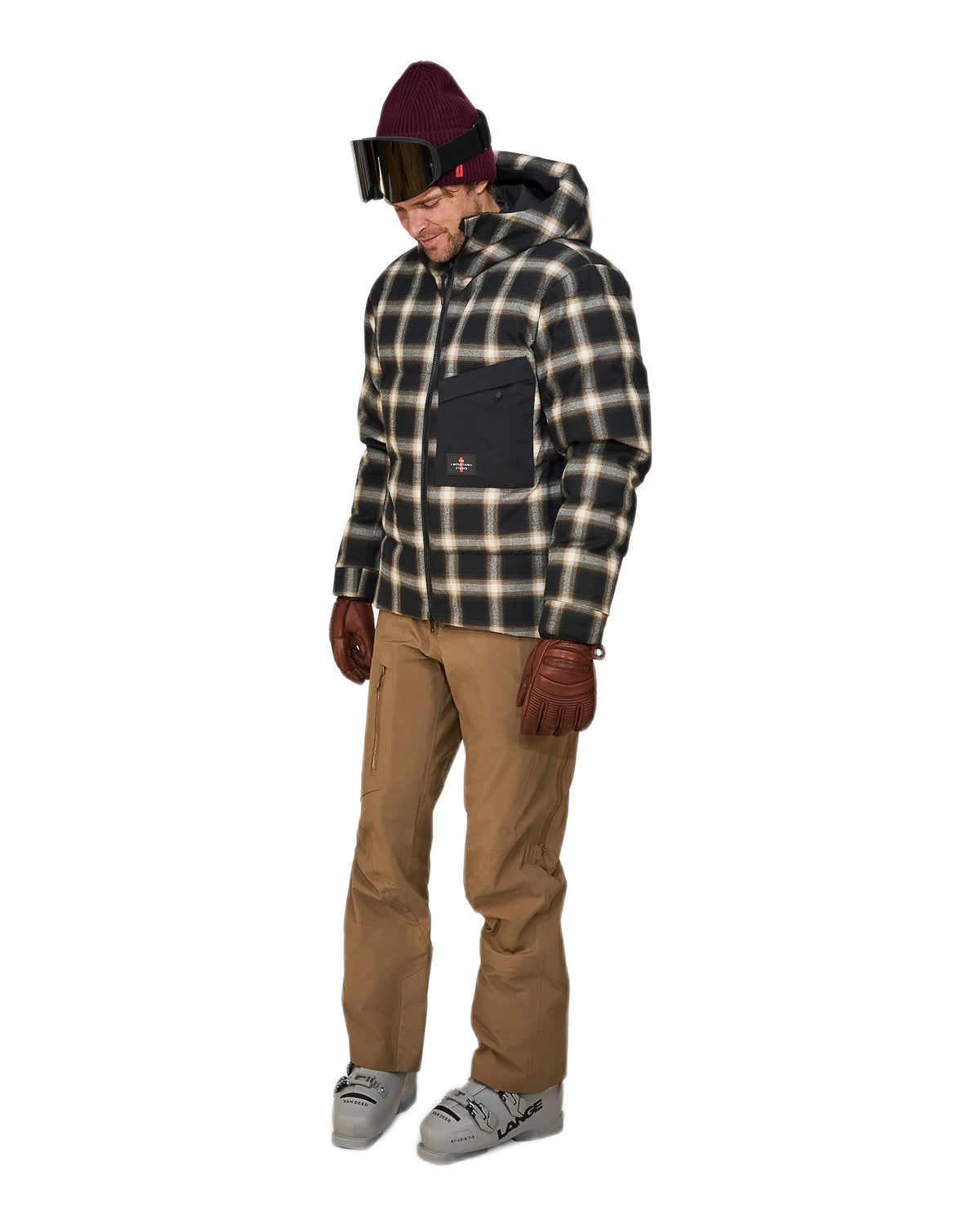 The Mountain Studio D-1 RCH Herren-Daunenjacke – Black Onyx - THE MOUNTAIN STUDIO - MEINFREUDENHAUS