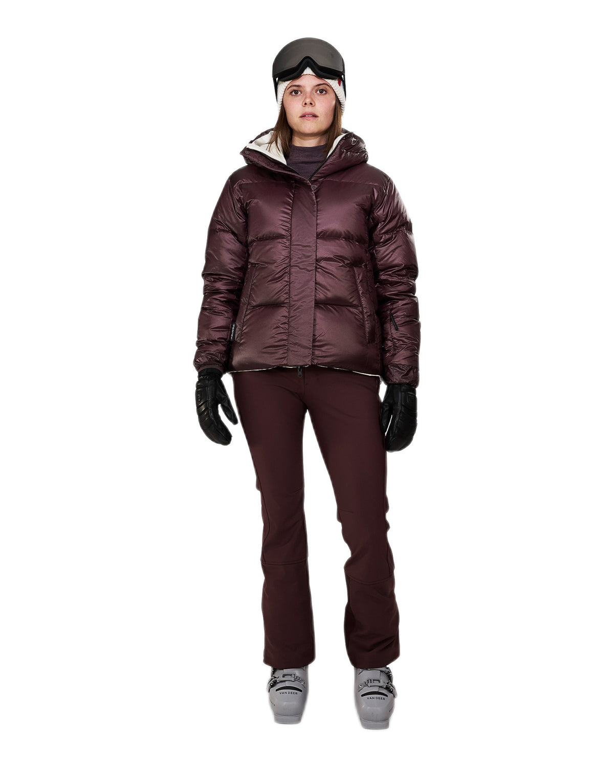 The Mountain Studio D-5 WR Damen-Daunenjacke – Lilac Snow-Ephemera - THE MOUNTAIN STUDIO - MEINFREUDENHAUS