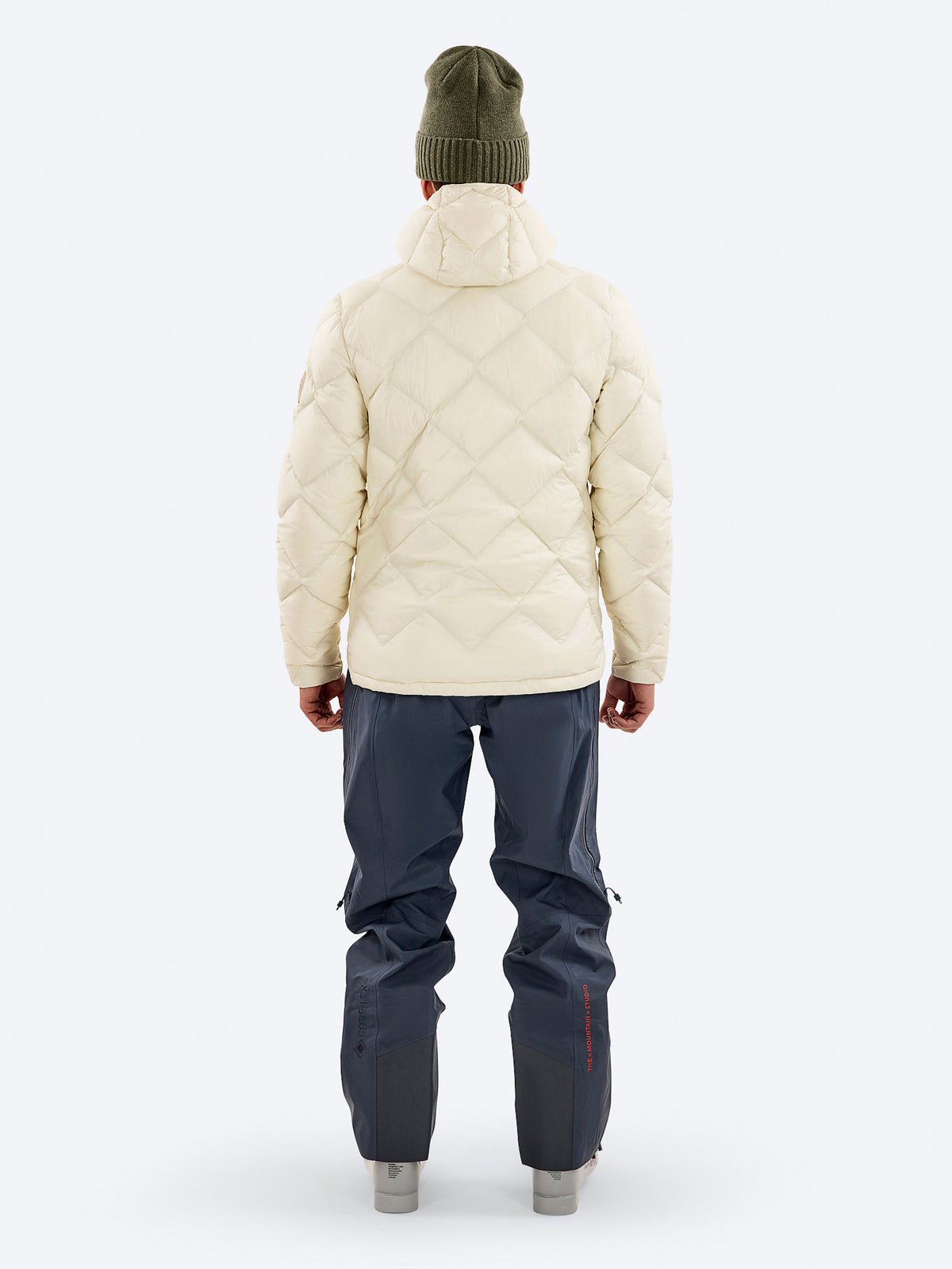 D-7 UL Ultralight Down Hood Jacket rot Bild 9