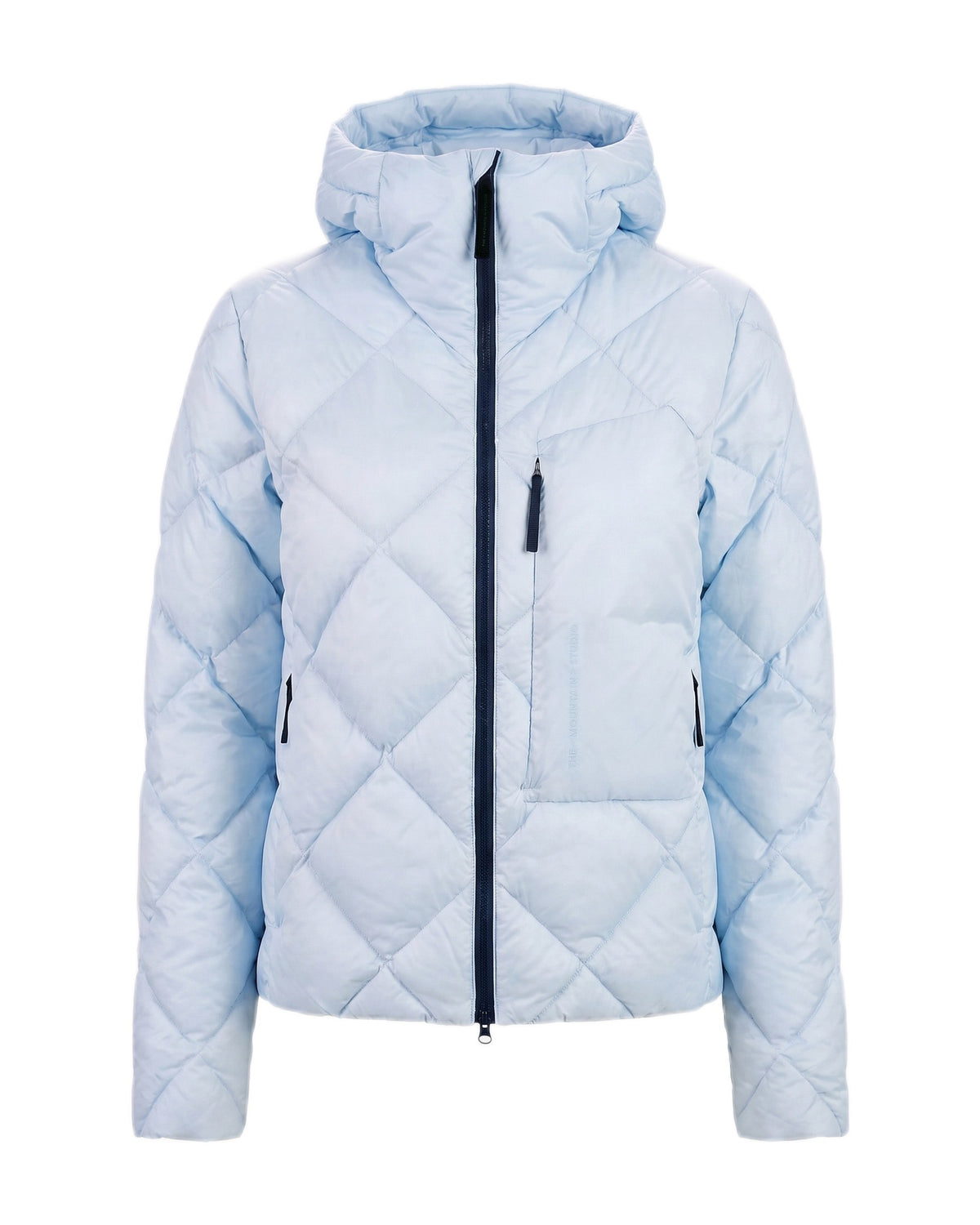 The Mountain Studio D-9 WUL Damen-Daunenjacke – Ice Water hellblau Bild 1