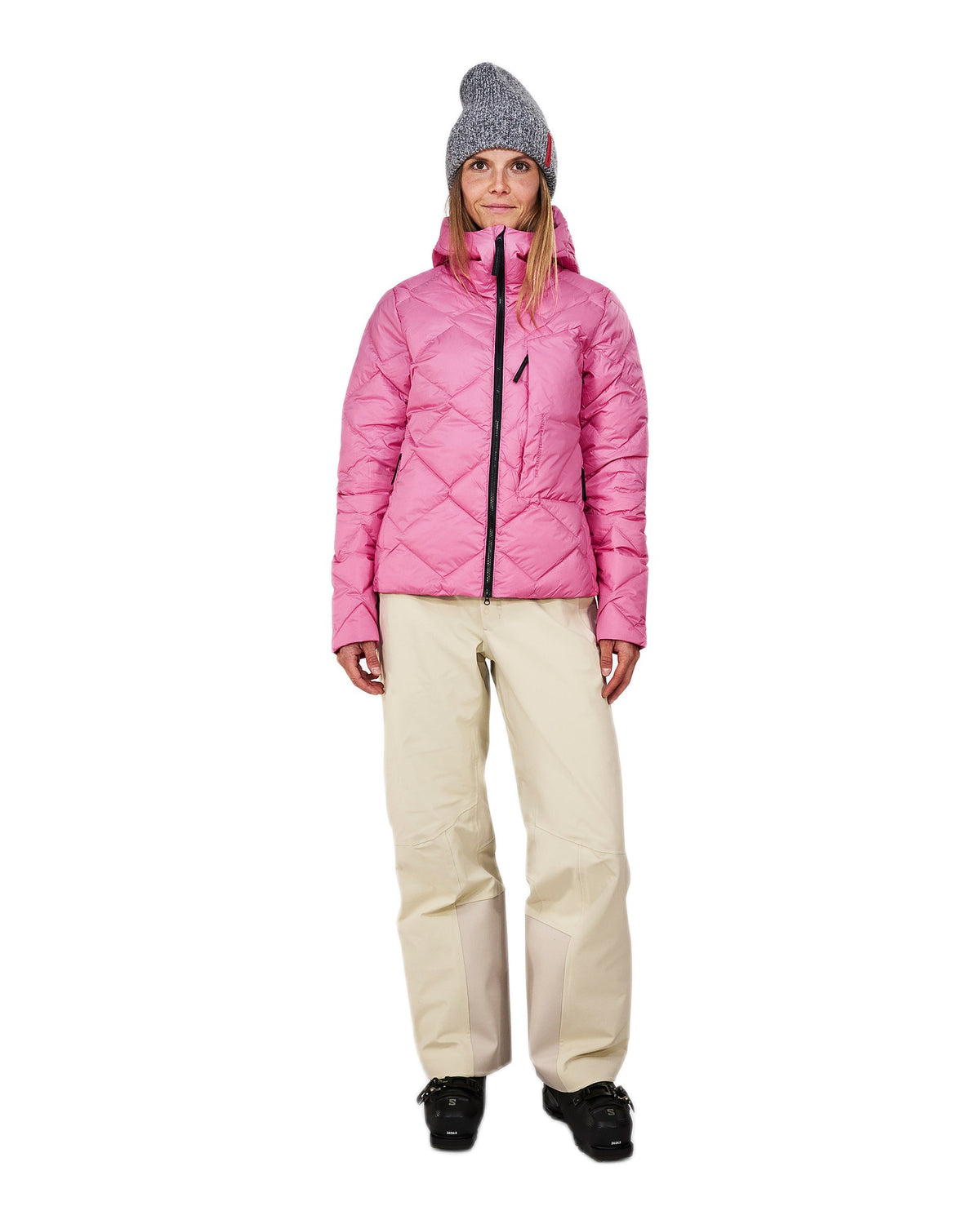 The Mountain Studio D-9 WUL Damen-Daunenjacke – Ice Water hellblau Bild 7
