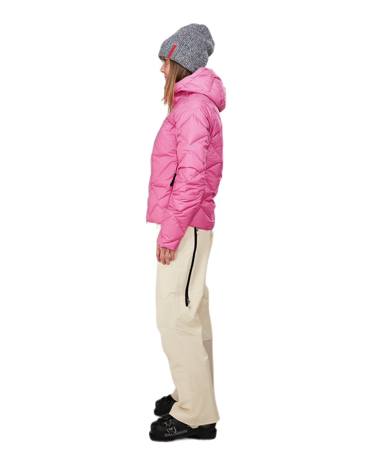 The Mountain Studio D-9 WUL Damen-Daunenjacke – Ice Water hellblau Bild 8
