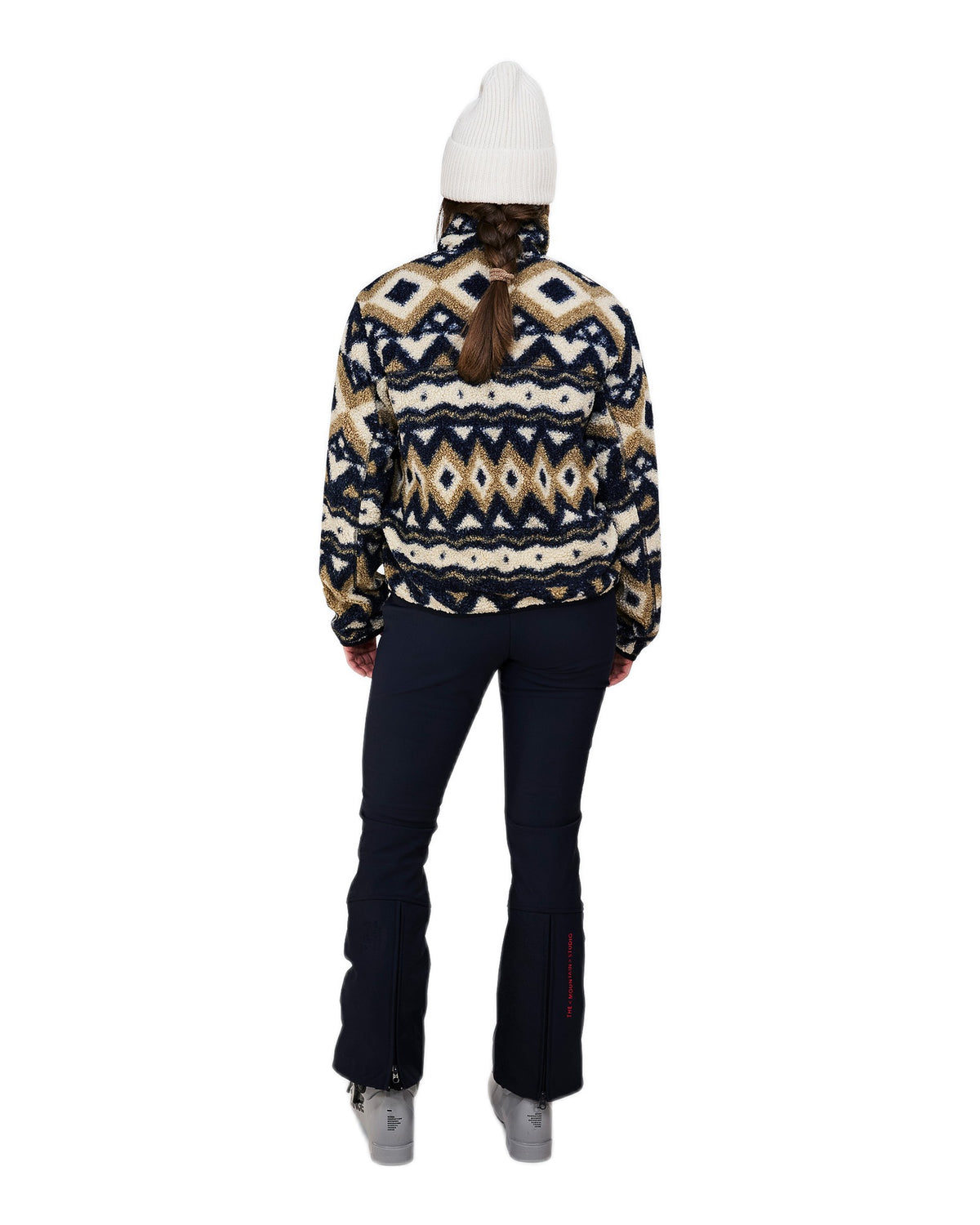 The Mountain Studio E-9 W Damen-Fleecejacke – Kelp - THE MOUNTAIN STUDIO - MEINFREUDENHAUS