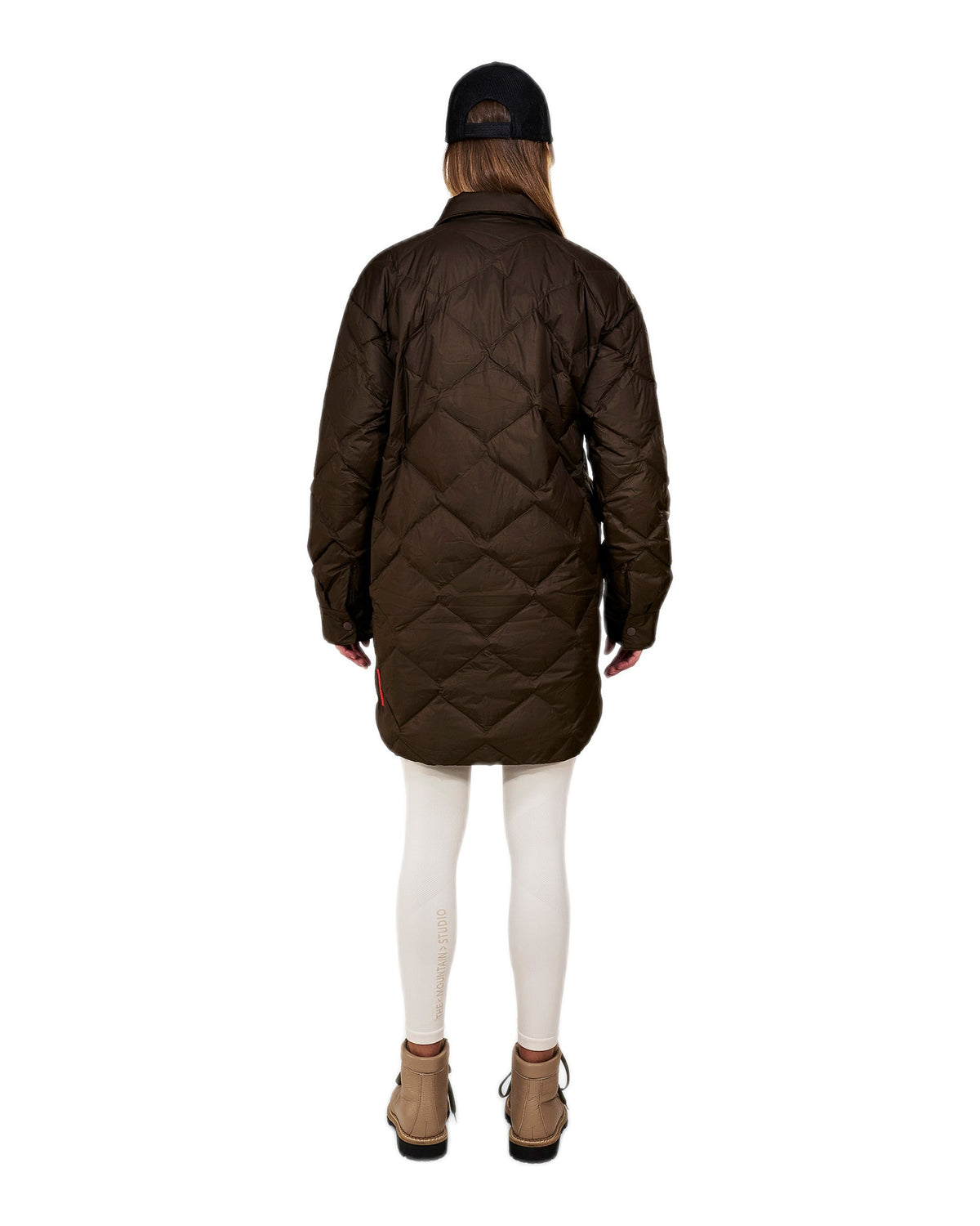 The Mountain Studio G-14 WUL Damen-Hemdjacke – Delicioso Brown braun Bild 2