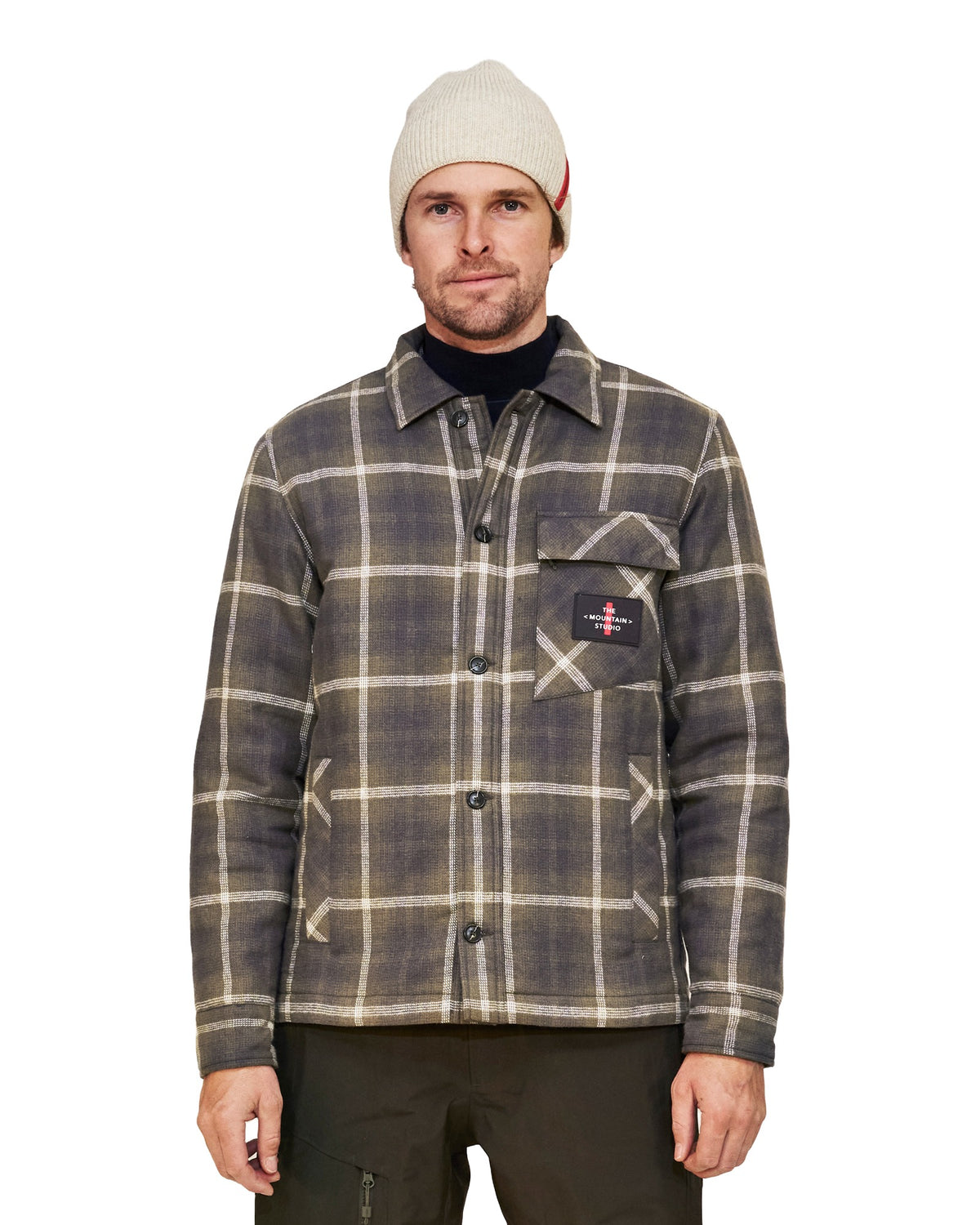 The Mountain Studio G-3 Herren-Overshirt – Peat dunkelbraun Bild 5