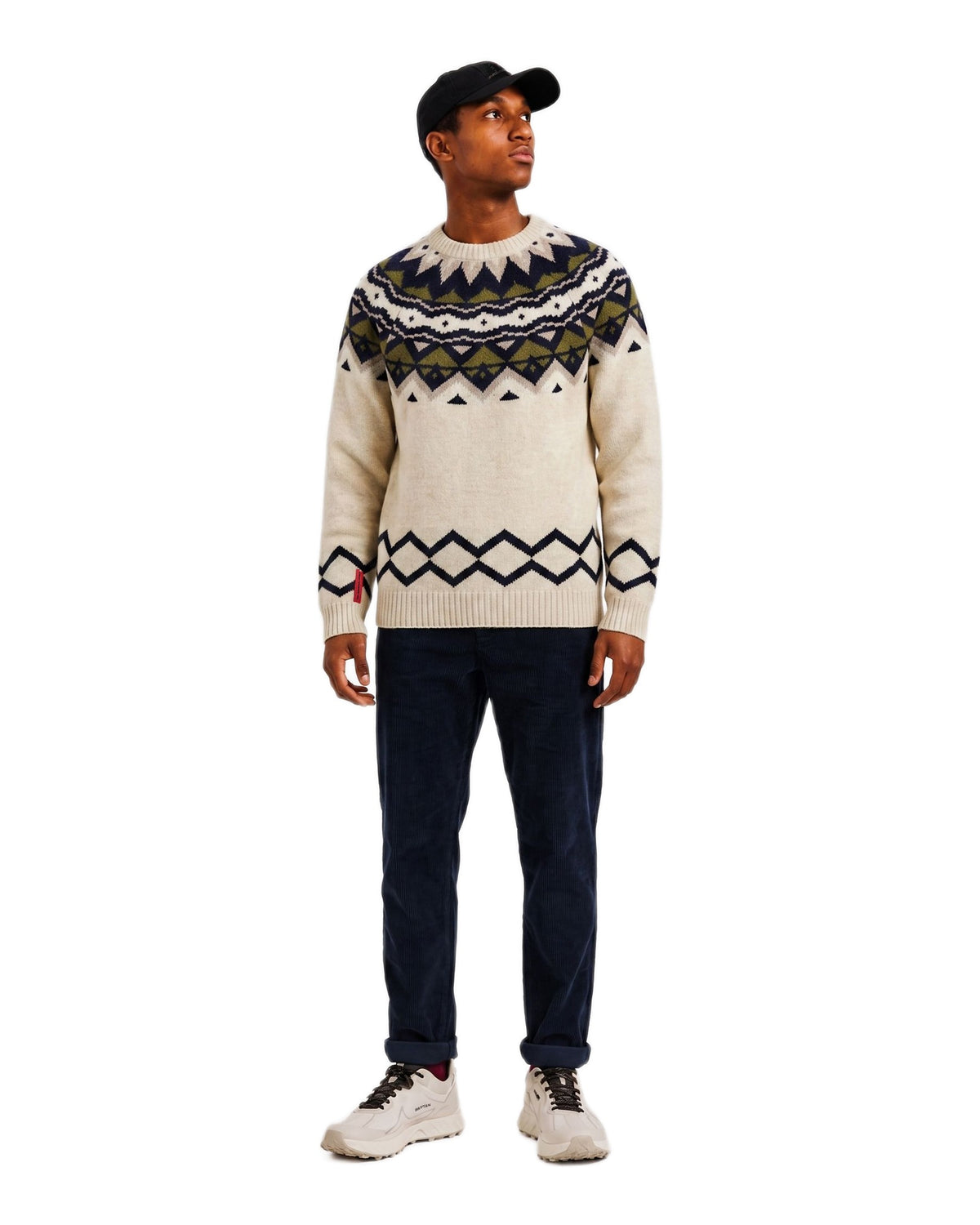 The Mountain Studio K-19 Herrenpullover Off-White Bild 3