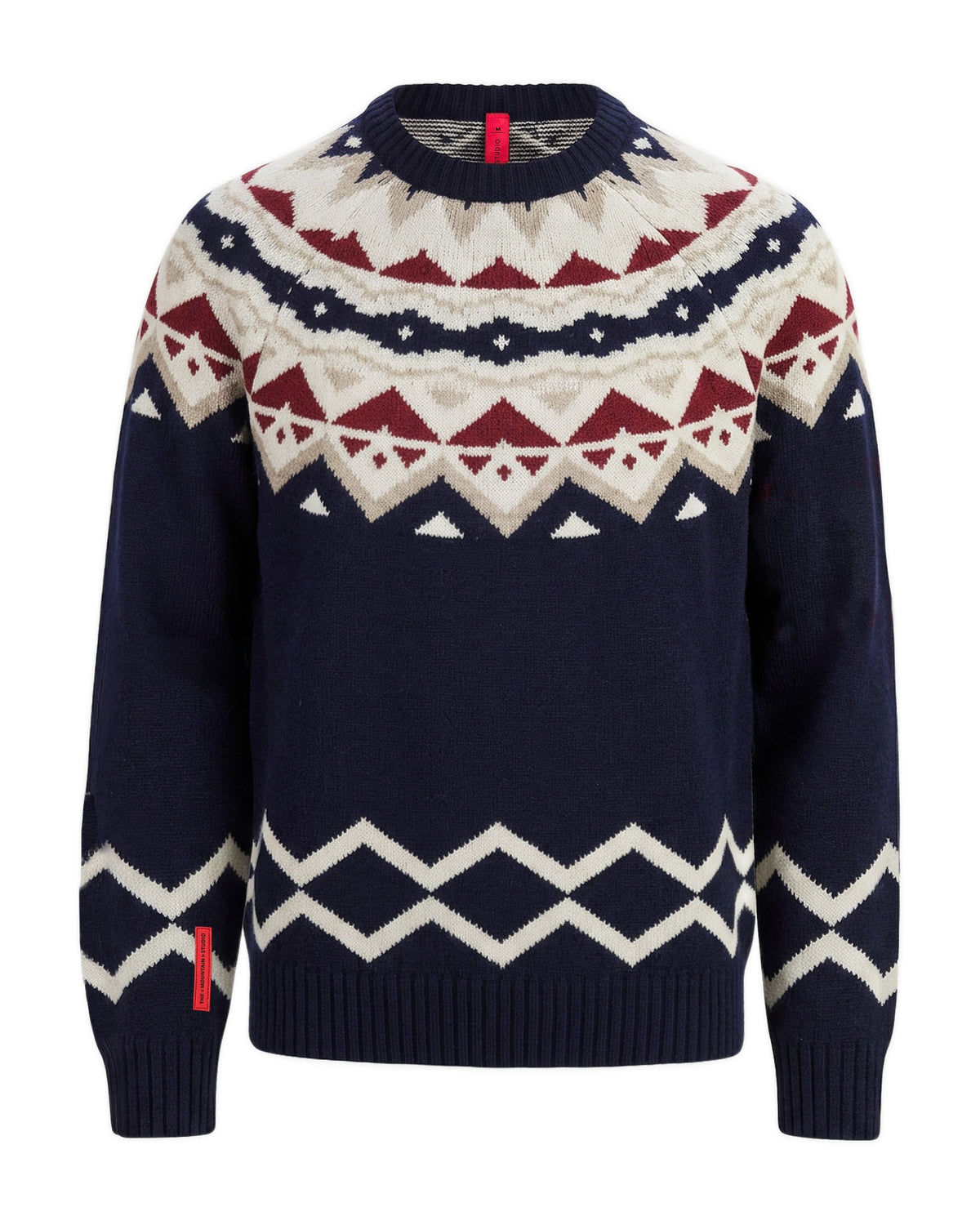 The Mountain Studio K-19 Herrenpullover Off-White Bild 5