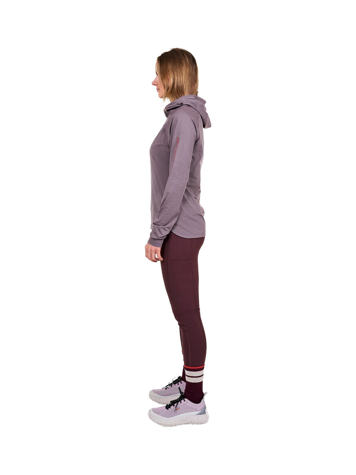 The Mountain Studio M-13 W Damen-Kapuzenshirt lila Bild 2