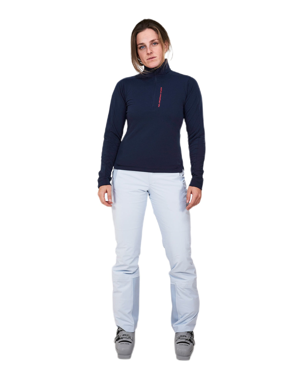 The Mountain Studio M-3 W Damen-Fleecepullover – Sky Captain - THE MOUNTAIN STUDIO - MEINFREUDENHAUS