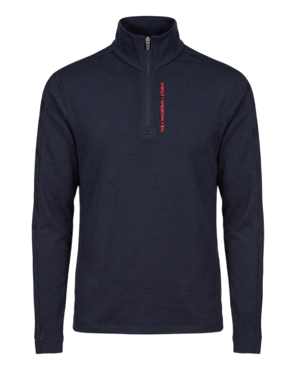 The Mountain Studio M-6 Herren-Fleecepullover – White Alyssum weiss Bild 5