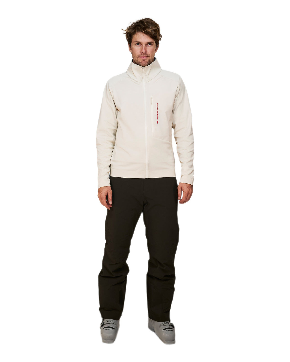 The Mountain Studio M-8 Herren-Fleecepullover – Black Onyx schwarz Bild 4